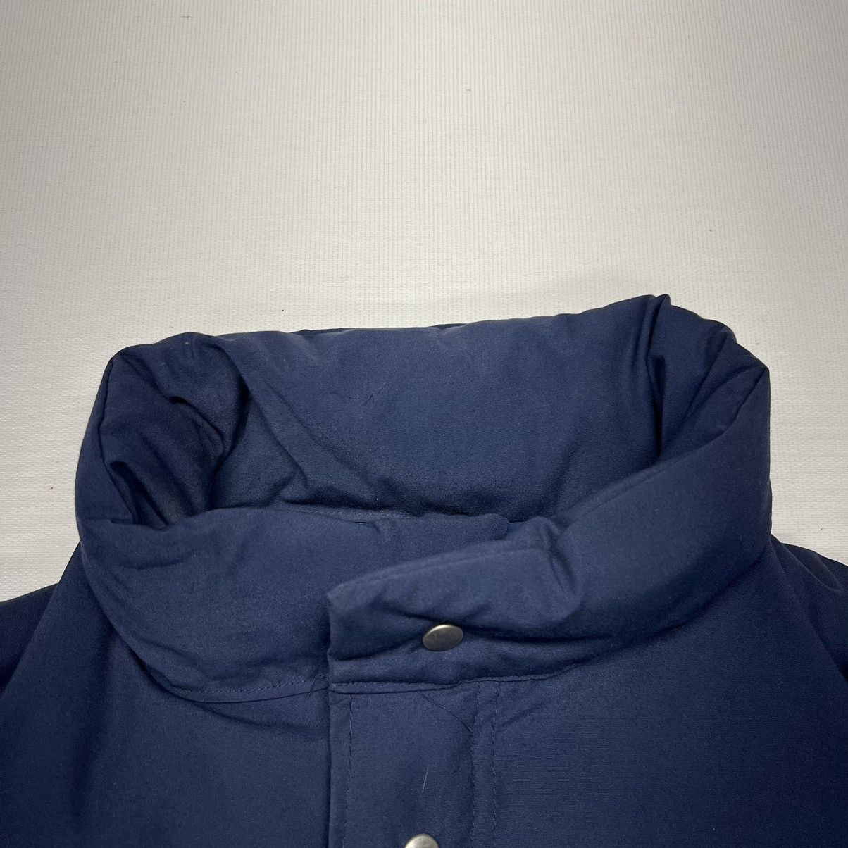 Vintage VTG 10X Down Jacket Blue Puffer Coat Zip Pocket Work Retro Size US XL / EU 56 / 4 - 16 Thumbnail