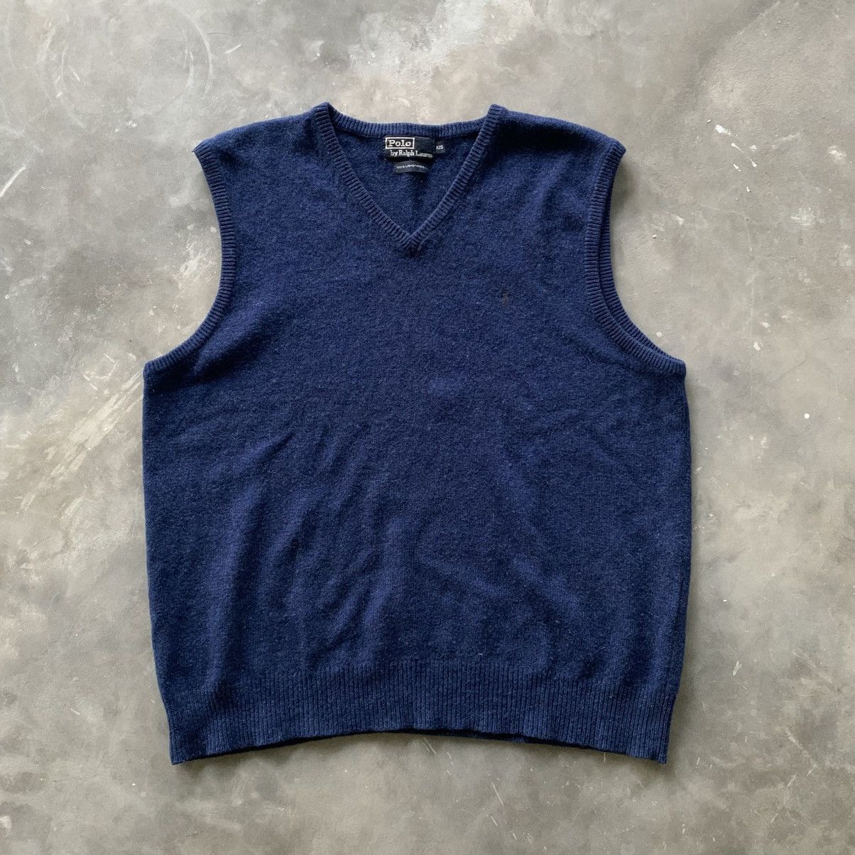 Polo Ralph Lauren Polo Ralph Lauren knit Vest Blue on Blue Size US L / EU 52-54 / 3 - 1 Thumbnail