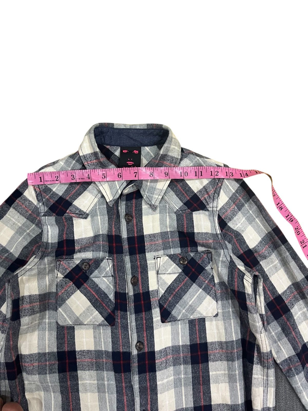 Japanese Brand X-girl checkered longsleeve short set up all in one jumpsuit Size XS / US 0-2 / IT 36-38 - 19 Thumbnail