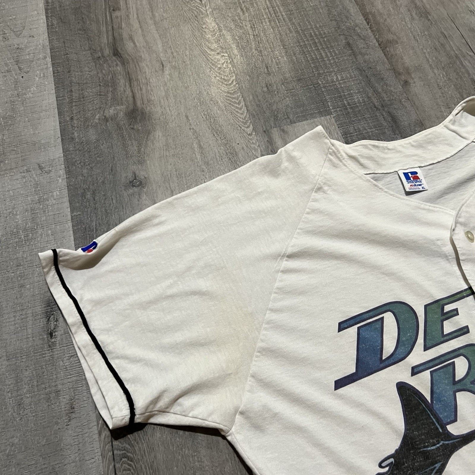 Russell Athletic Vintage Tampa Bay Devil Rays Russell Athletic MLB Jersey Size US XL / EU 56 / 4 - 4 Thumbnail