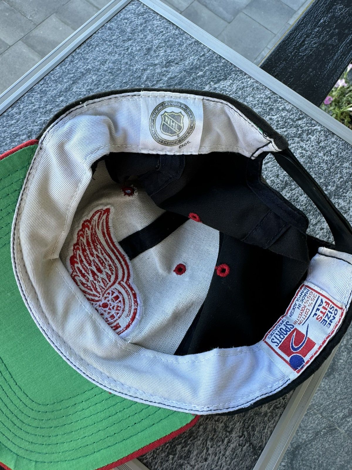 NHL Vintage 90s Detroit Red Wings Sports Specialties Cap Size ONE SIZE - 12 Thumbnail