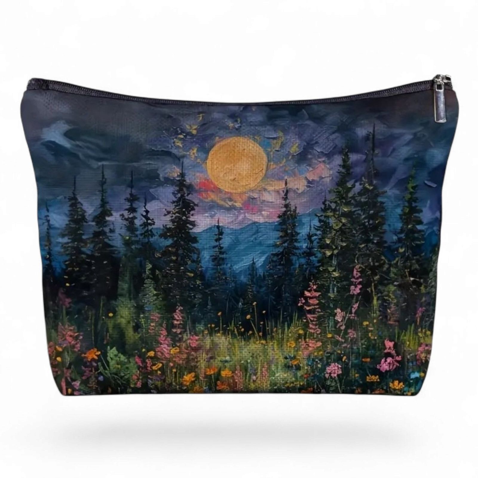 Other Forest Cosmetic Bag Nature Scene Makeup Pouch Size ONE SIZE - 8 Thumbnail