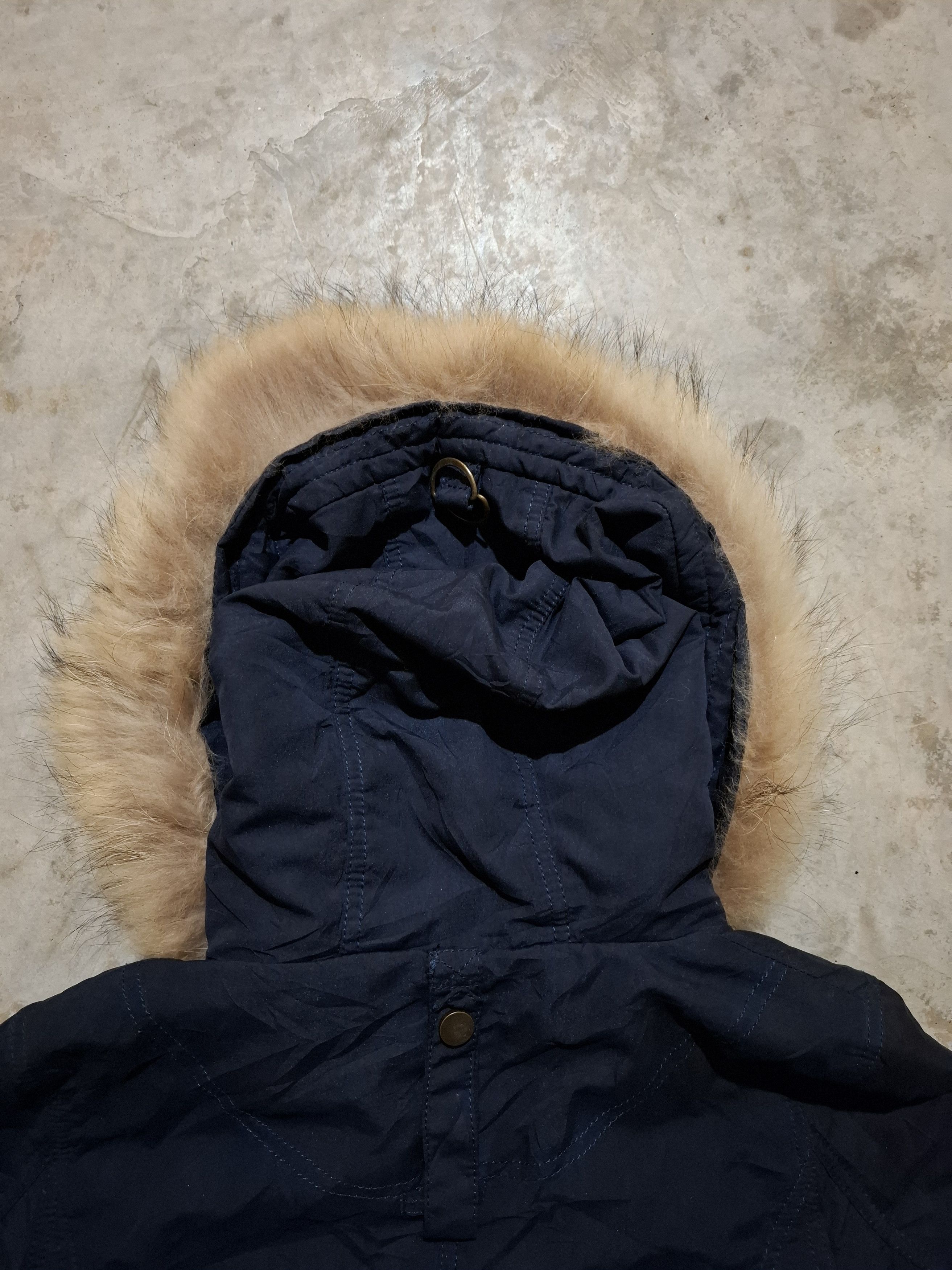 Japanese Brand Japanese Fur Hooded Jacket Lgb Ifsixwasnine Fuga Goa Style Size US S / EU 44-46 / 1 - 14 Thumbnail
