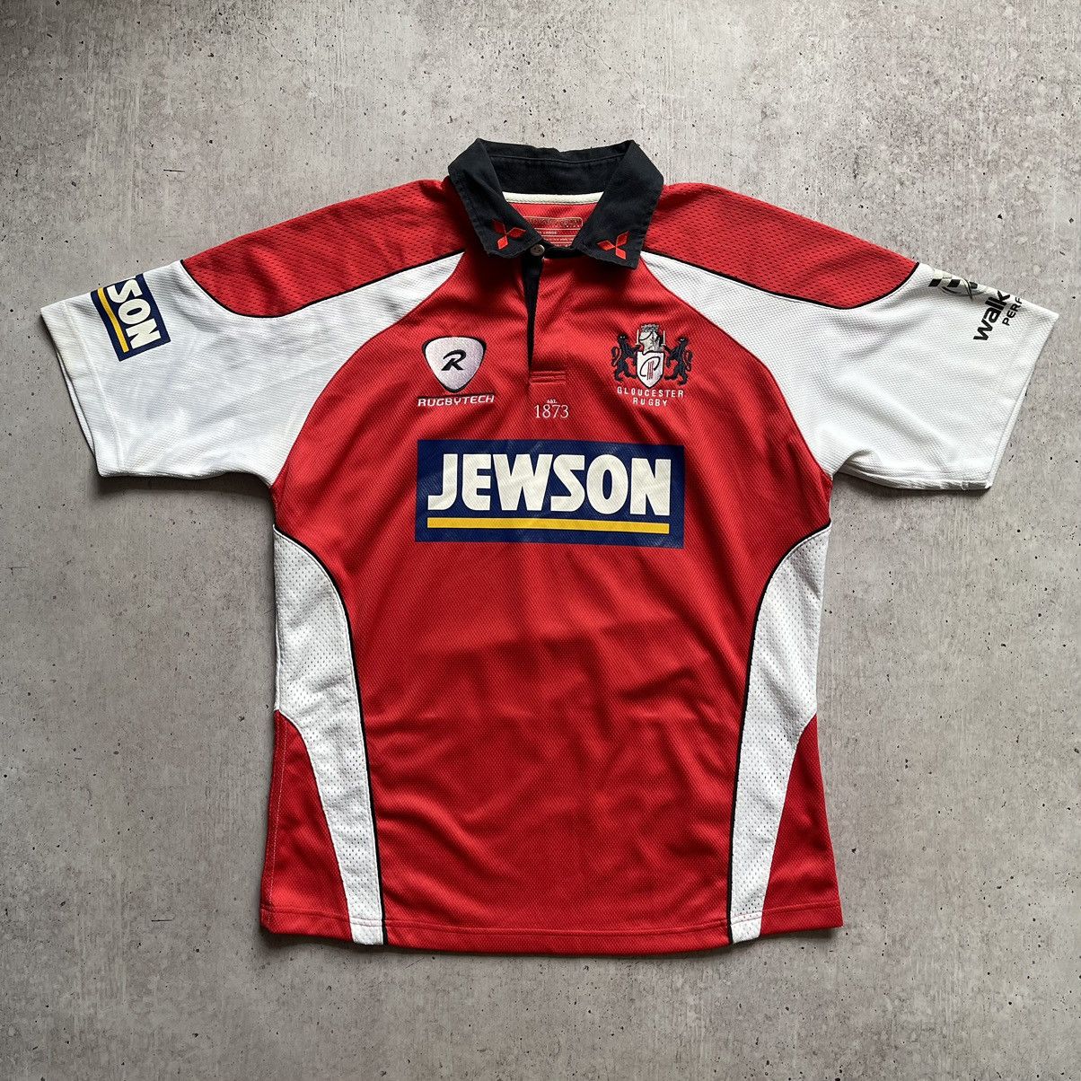 Vintage Vintage Gloucester rugby jersey Mitsubishi logo size XL Size US XL / EU 56 / 4 - 1 Thumbnail