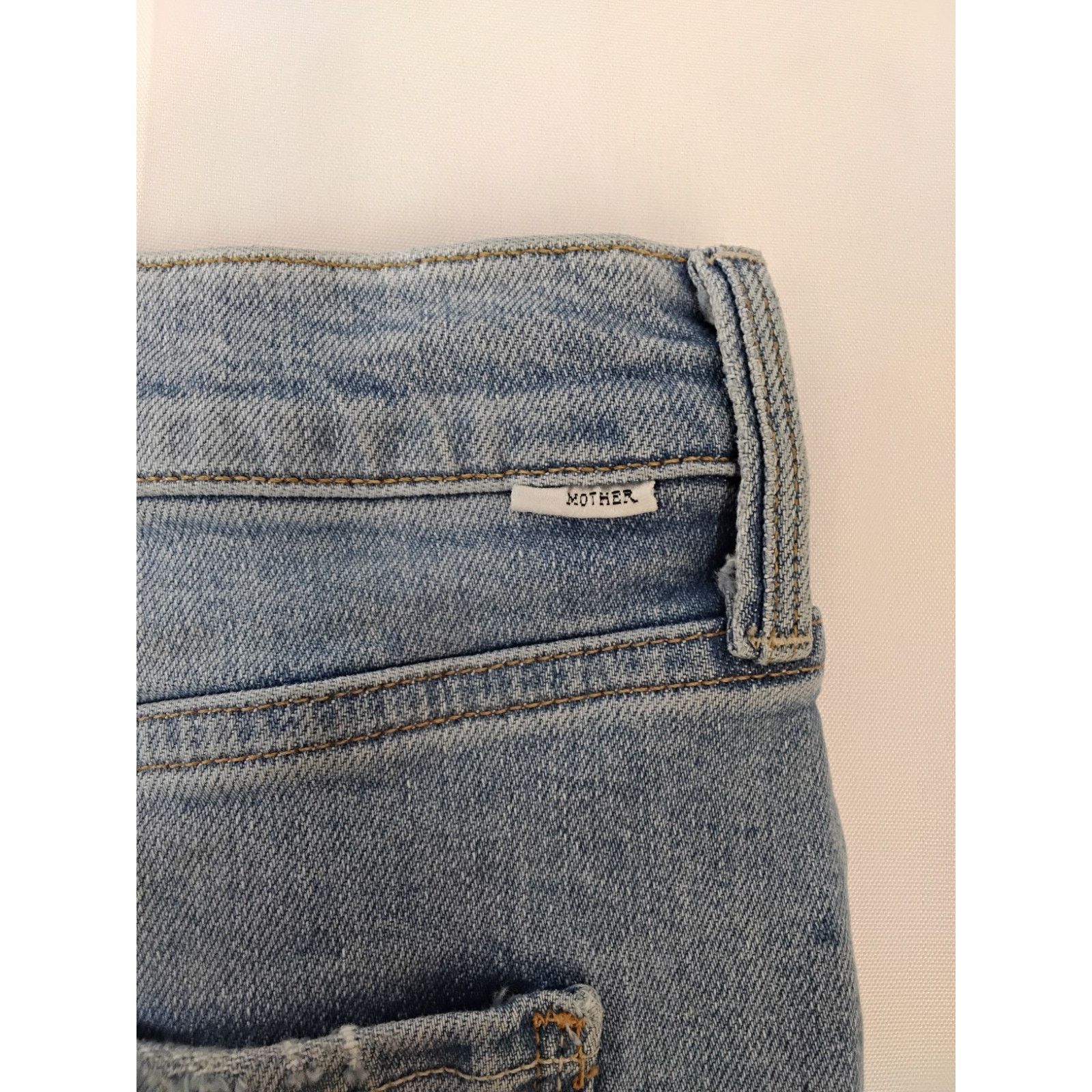 MOTHER Mother The Scrapper Ankle Jeans Women's 28" Light Wash Denim Size 28" / US 6 / IT 42 - 7 Thumbnail
