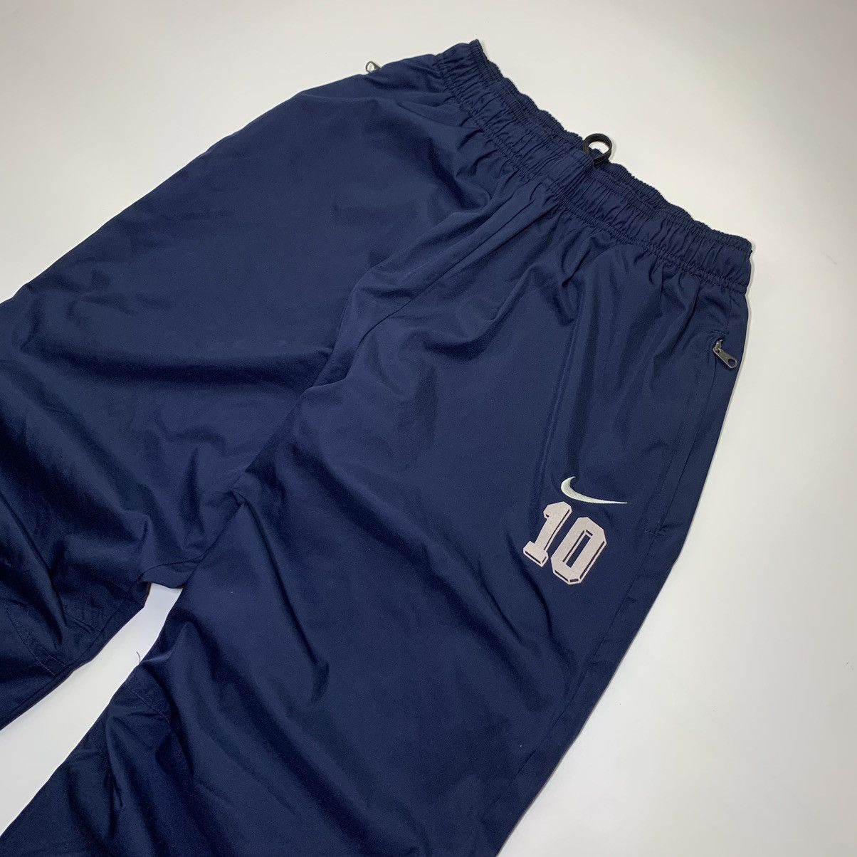 Nike 00’s Baggy Track Pants Nike Team #10 Size US 32 / EU 48 - 2 Thumbnail
