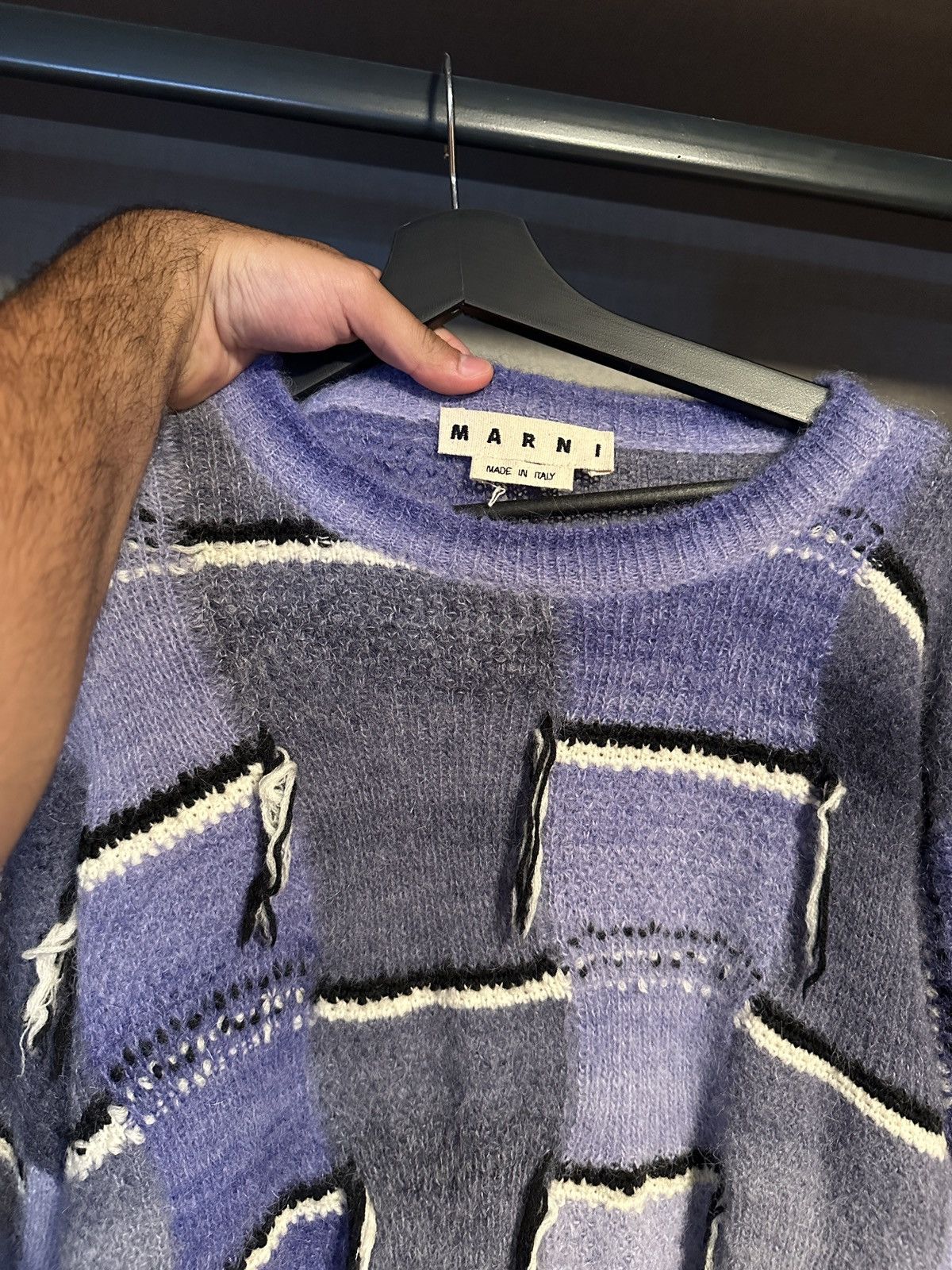 Marni Marni Mohair Sweater Size US L / EU 52-54 / 3 - 2 Thumbnail