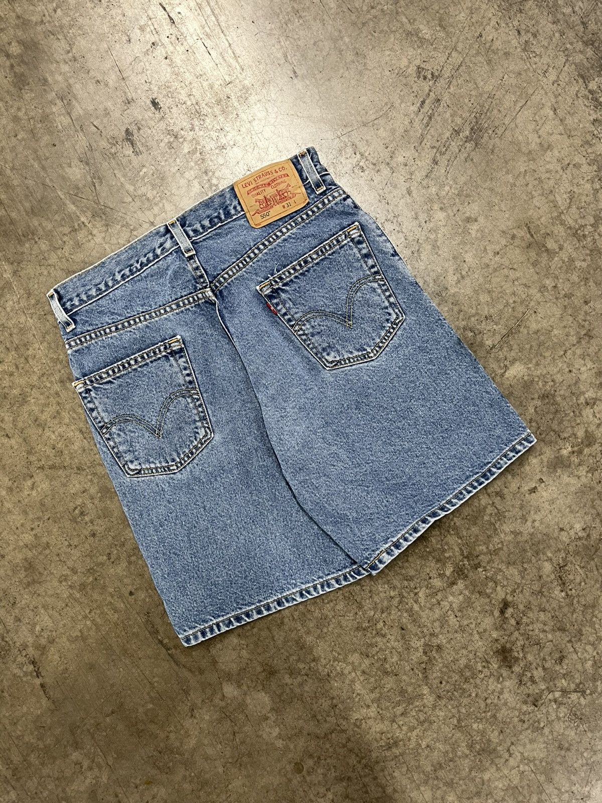 Levi's Levis vintage 550 jorts streetwear hype baggy summer Size US 30 / EU 46 - 2 Thumbnail
