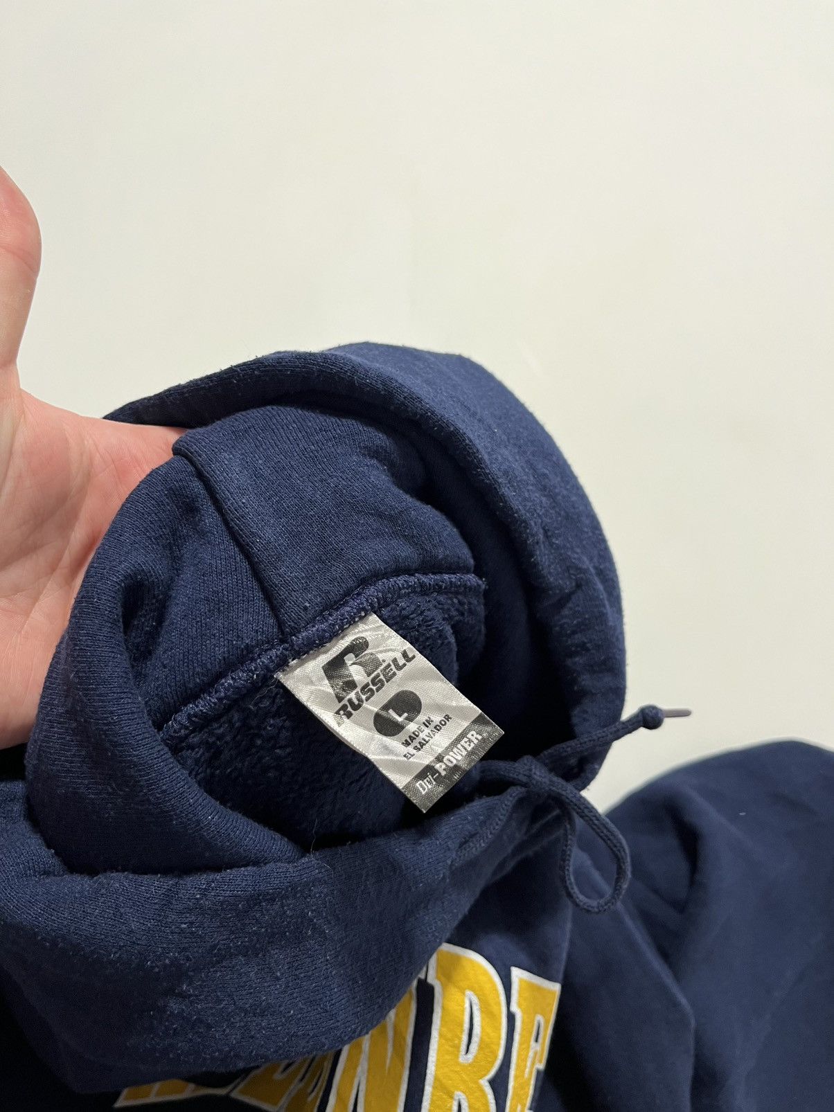 Russell Athletic Vintage 90s Russell Athletic Boxy Hoodie Size US L / EU 52-54 / 3 - 9 Thumbnail