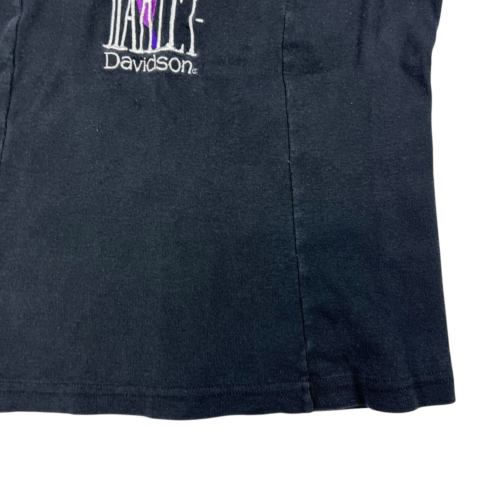 Harley Davidson × Vintage Vintage Y2K Harley Davidson Femme biker baby style tank top Size L / US 10 / IT 46 - 3 Thumbnail