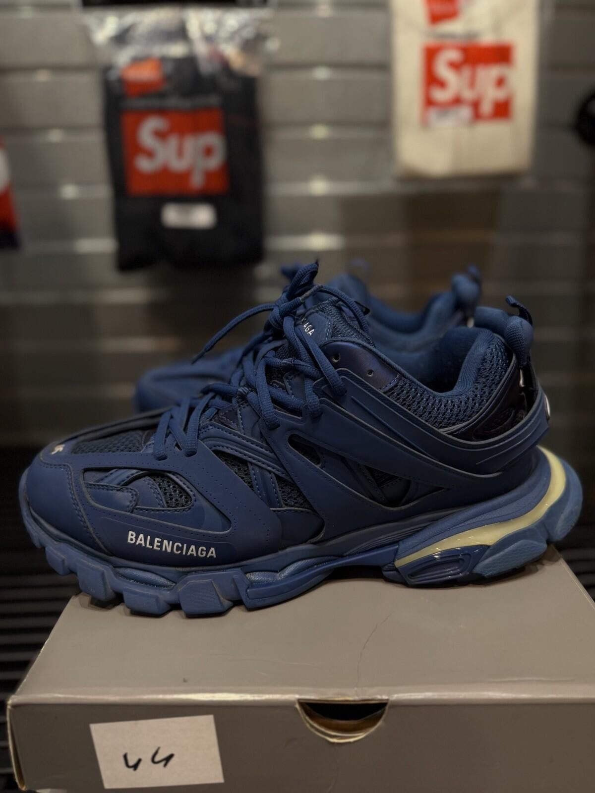 Balenciaga Size 45EU/12US - Balenciaga Track LED Blue $1150 Size US 12 / EU 45 - 8 Thumbnail