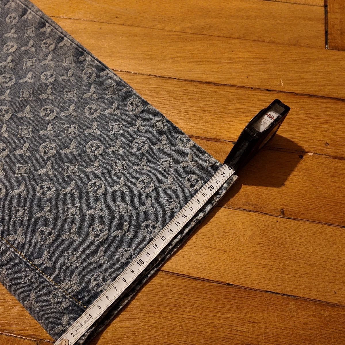 Other Monogram Jeans W32/33 Y2K Denim Size US 31 - 5 Thumbnail