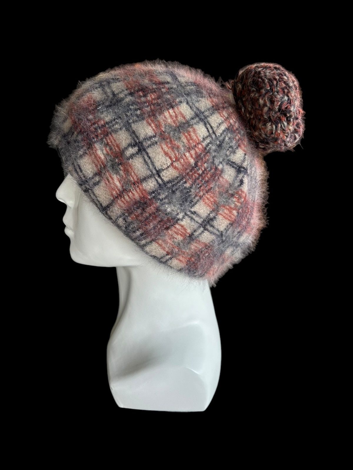 Vivienne Westwood Vivienne Westwood Orb Logo Mohair Fur Hats ☠️ Size ONE SIZE - 3 Thumbnail