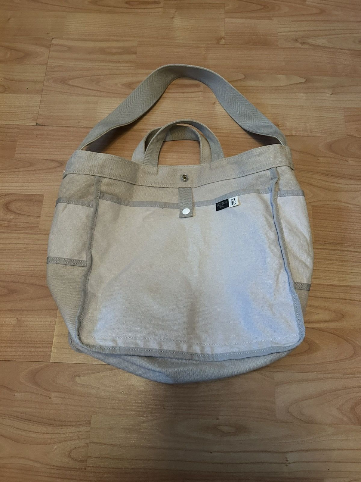 Porter Porter canva tote bag Size ONE SIZE - 3 Thumbnail