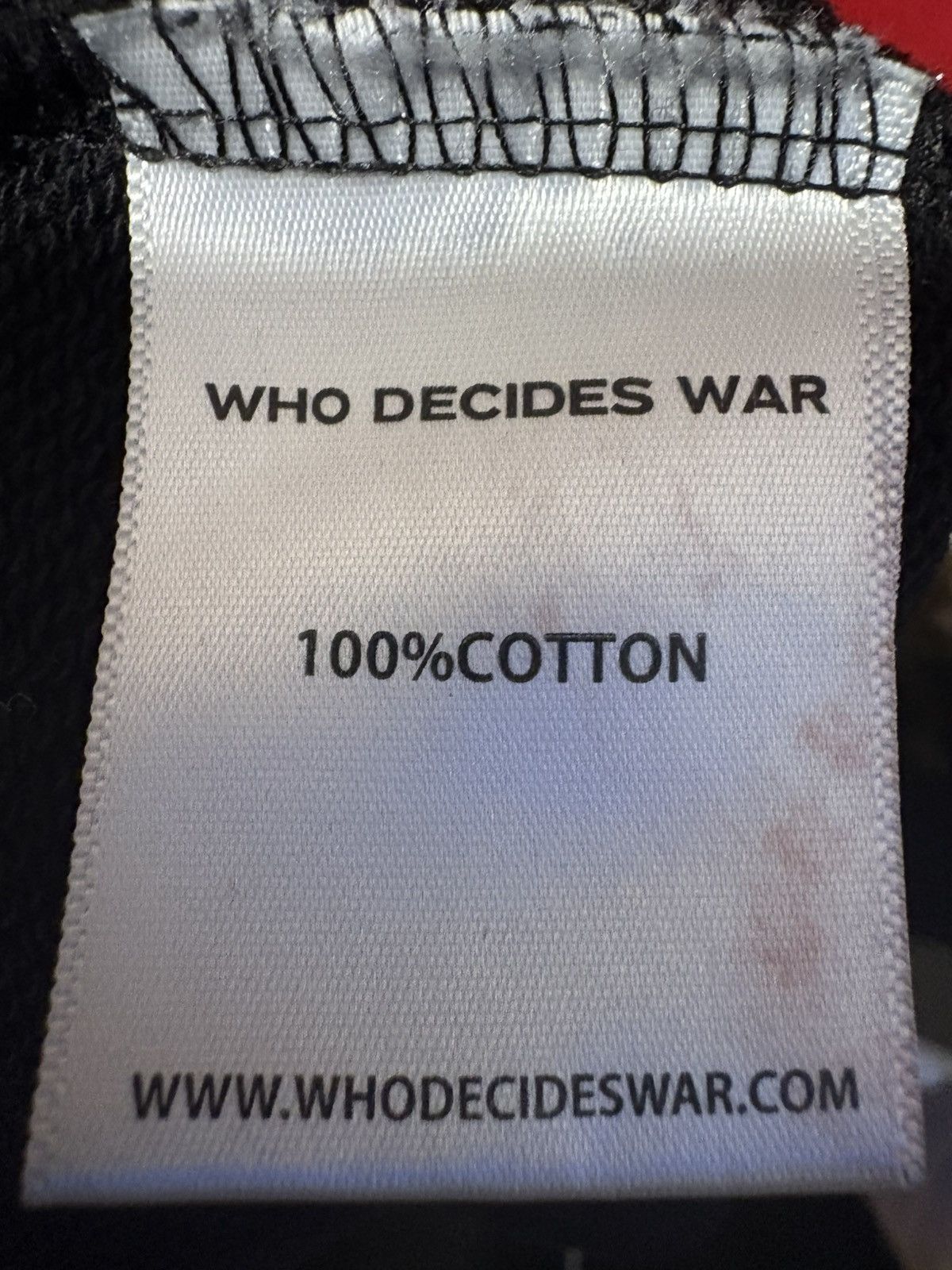 Who Decides War Who Decides War black Flame Glass Hoodie Size US XL / EU 56 / 4 - 4 Thumbnail