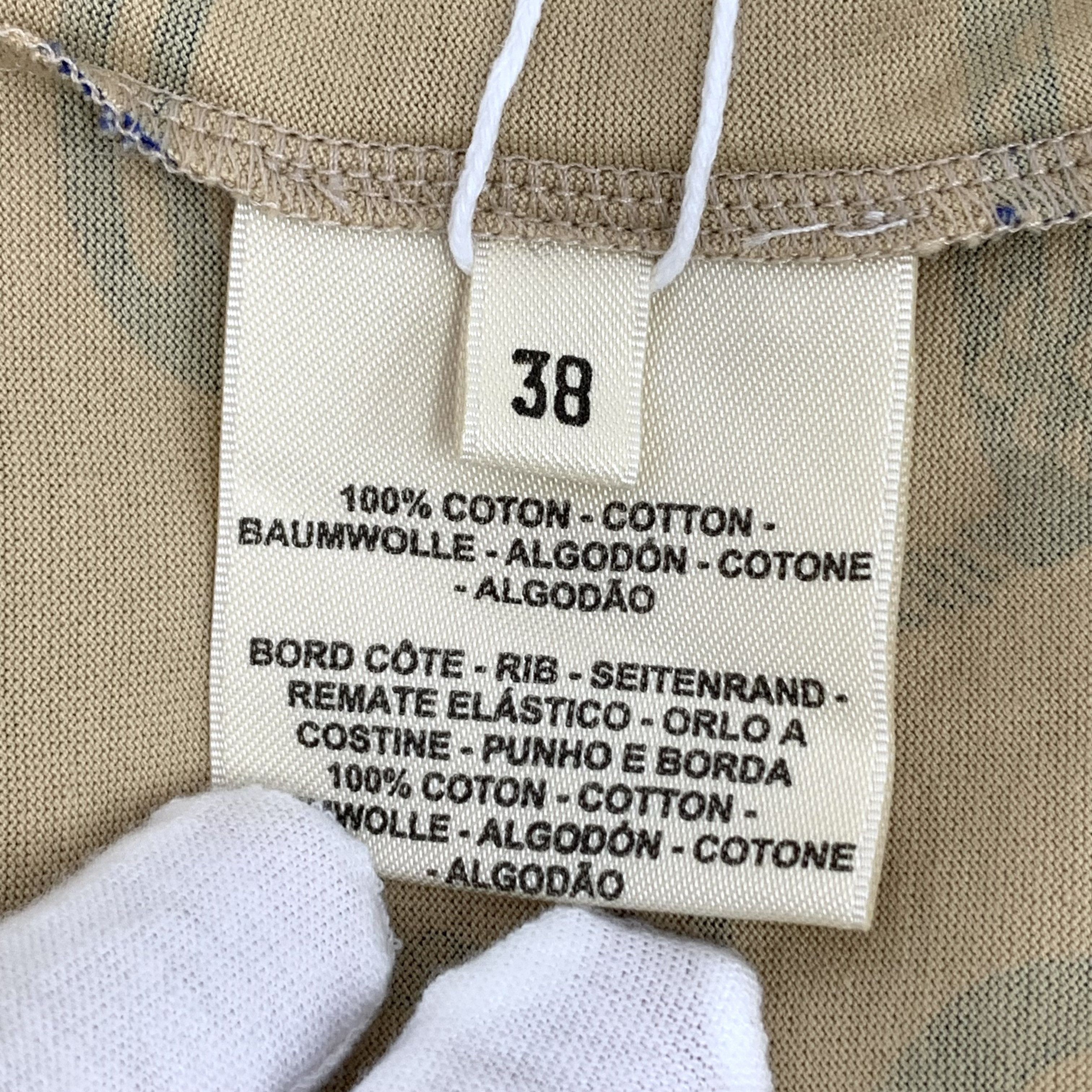 Hermes Hermes Printed Cotton T-Shirt Ginger (M) Size M / US 6-8 / IT 42-44 - 6 Thumbnail