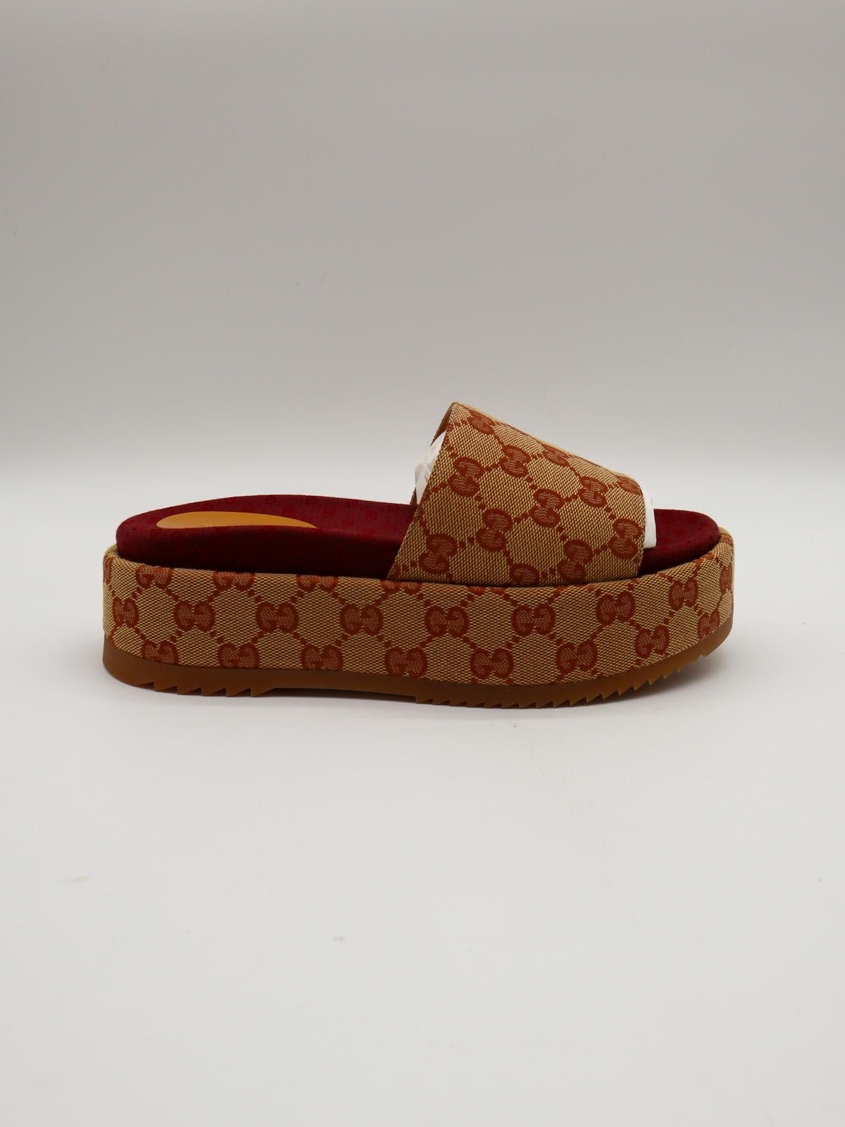 Gucci Gucci Women GG Slide Sandal – 573018 KQW00 8366 – Brand New Size US 6 / IT 36 - 3 Thumbnail