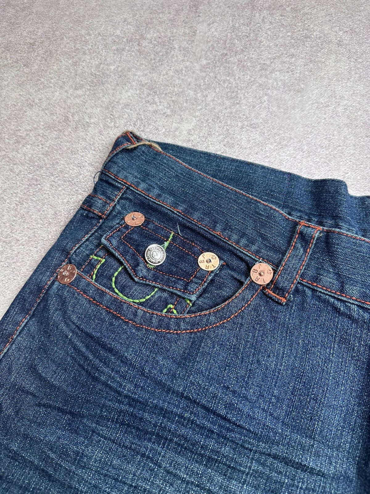 True Religion Vintage NWT True Religion Embroidery Denim Shorts Rare 38 Size US 38 / EU 54 - 7 Thumbnail