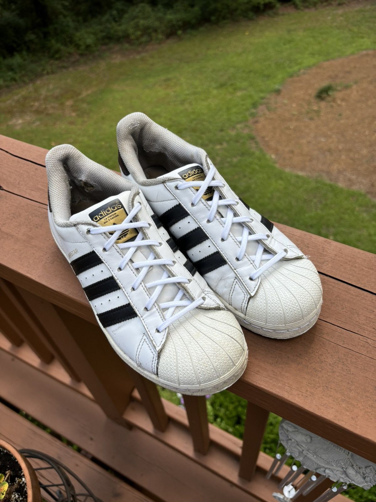 Adidas × Vintage Adidas Superstar Shelltoe Classic OG 2016 White Sneaker Size US 6 / EU 39 - 9 Thumbnail