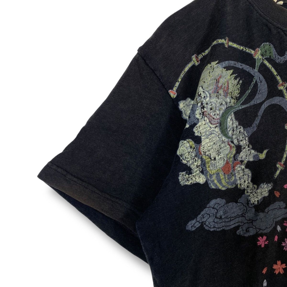 Japanese Brand × Vintage Vintage Japanese Traditional JAPAN GODS Graphic Tee Shirt Size US L / EU 52-54 / 3 - 3 Thumbnail