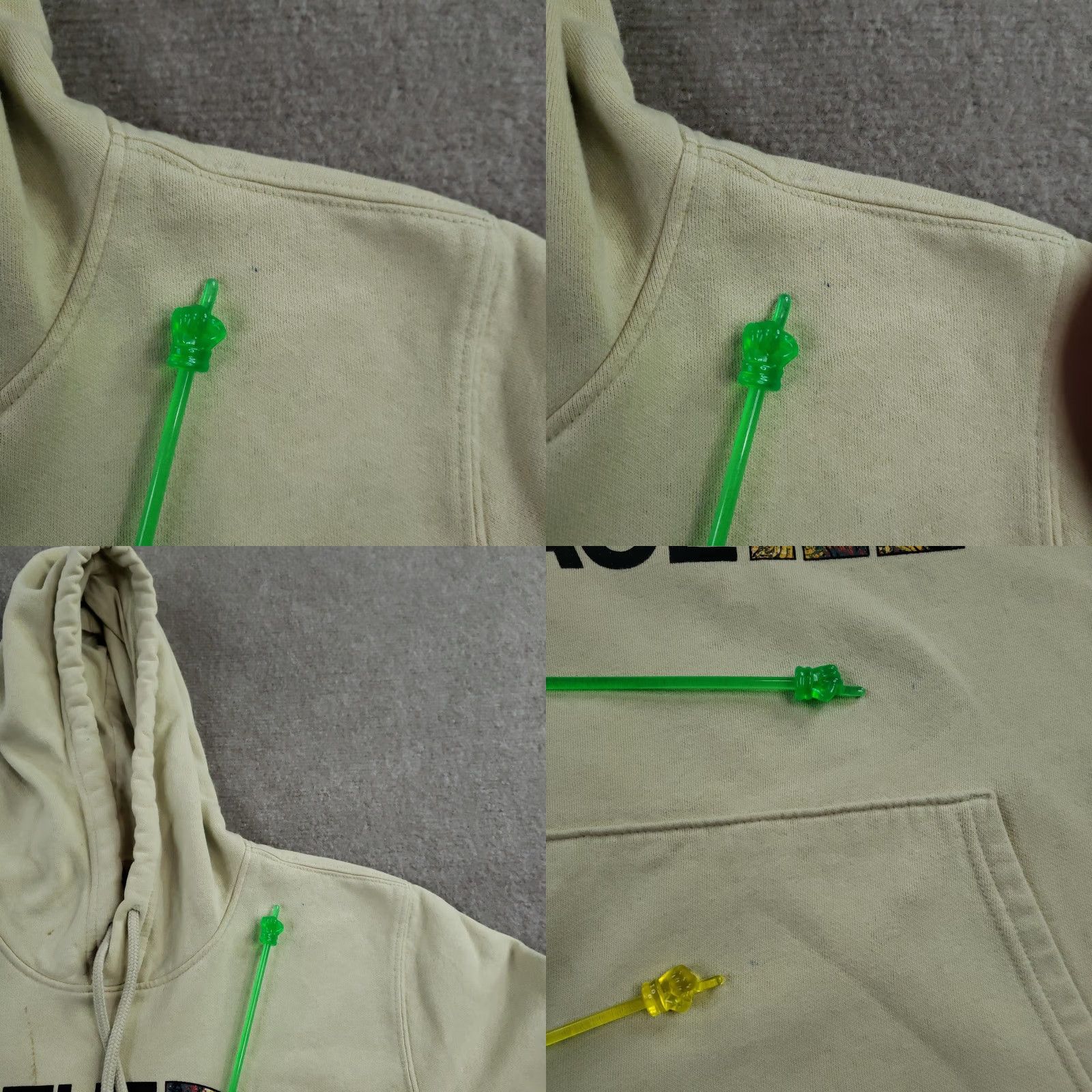 The North Face The North Face Hoodie Mens Large Beige Pullover Fleece Graphic Logo Sweatshirt Z Size US L / EU 52-54 / 3 - 9 Thumbnail
