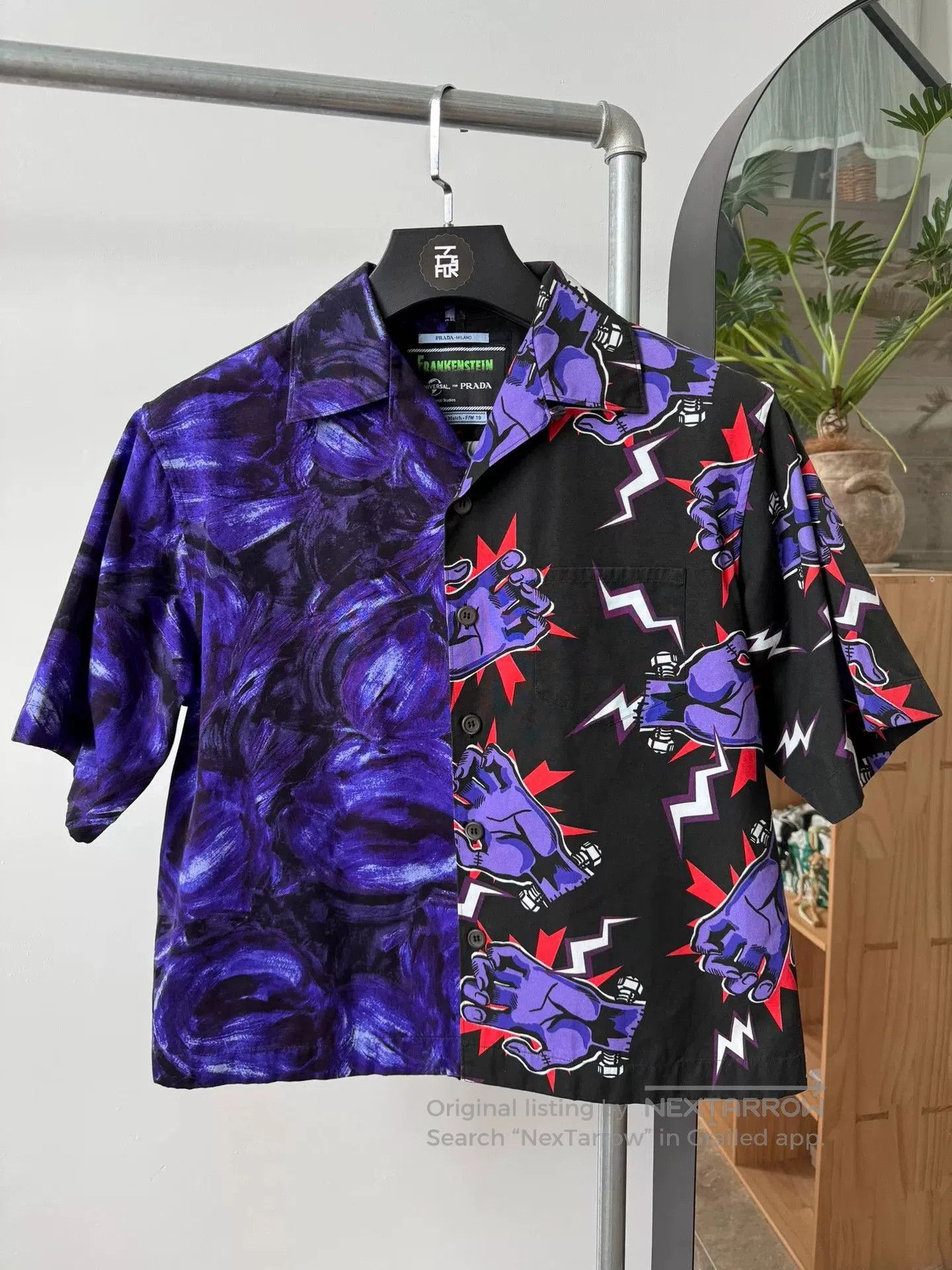 Prada PRADA AW19 Short Sleeve Shirt. Size US S / EU 44-46 / 1 - 1 Thumbnail