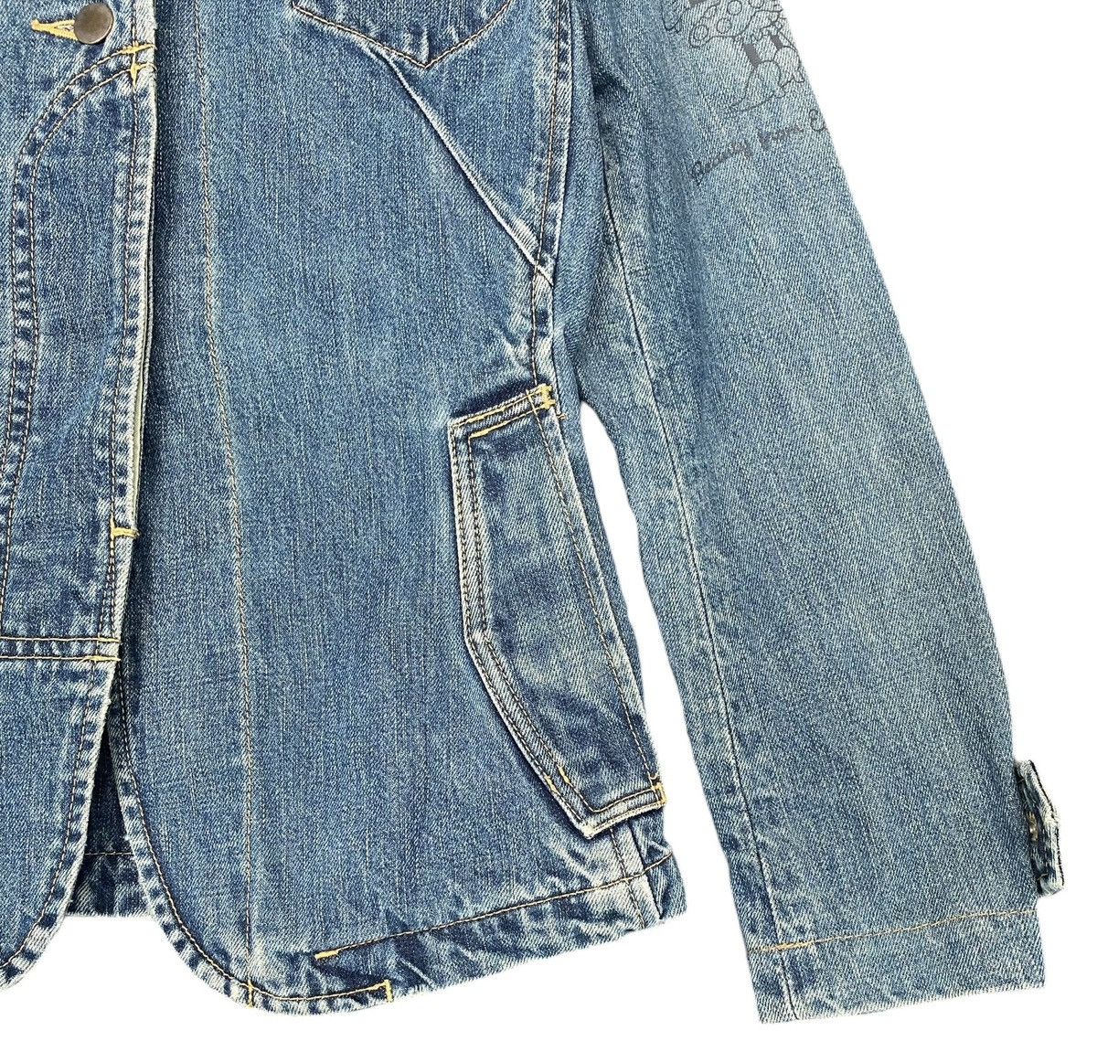 Disney × Vintage Vtg ARTISAN WALT DISNEY Denim Jacket Size XS / US 0-2 / IT 36-38 - 6 Thumbnail