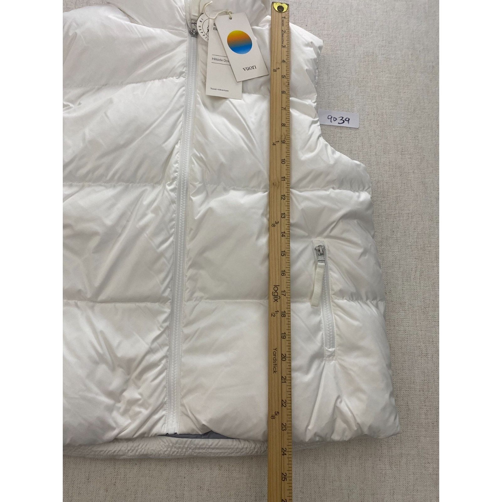 Vuori Vuori Hillside Down Vest Womens Medium White 650 Puffer NWT Size M / US 6-8 / IT 42-44 - 4 Thumbnail