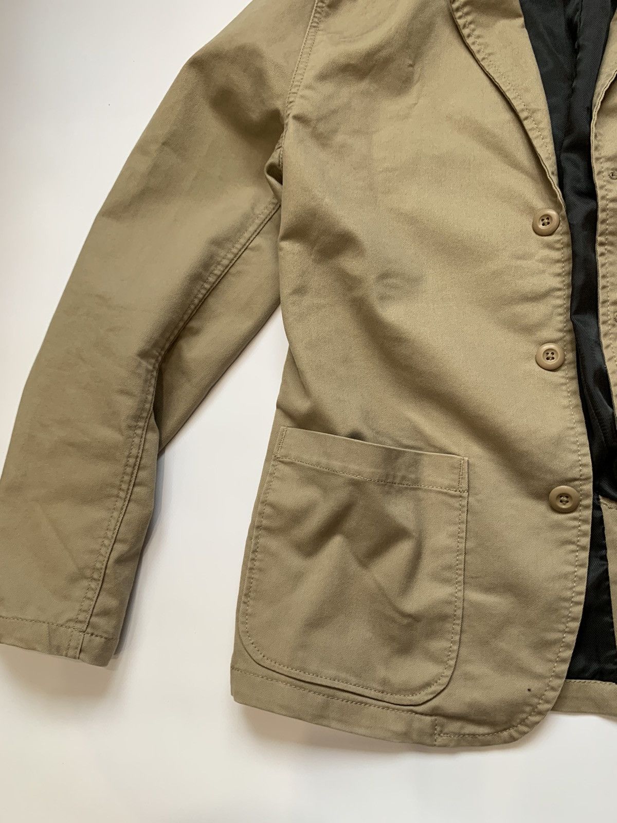 Carhartt × Vintage Vintage Carhartt Blazer Jacket Beige Detroit Size US M / EU 48-50 / 2 - 6 Thumbnail