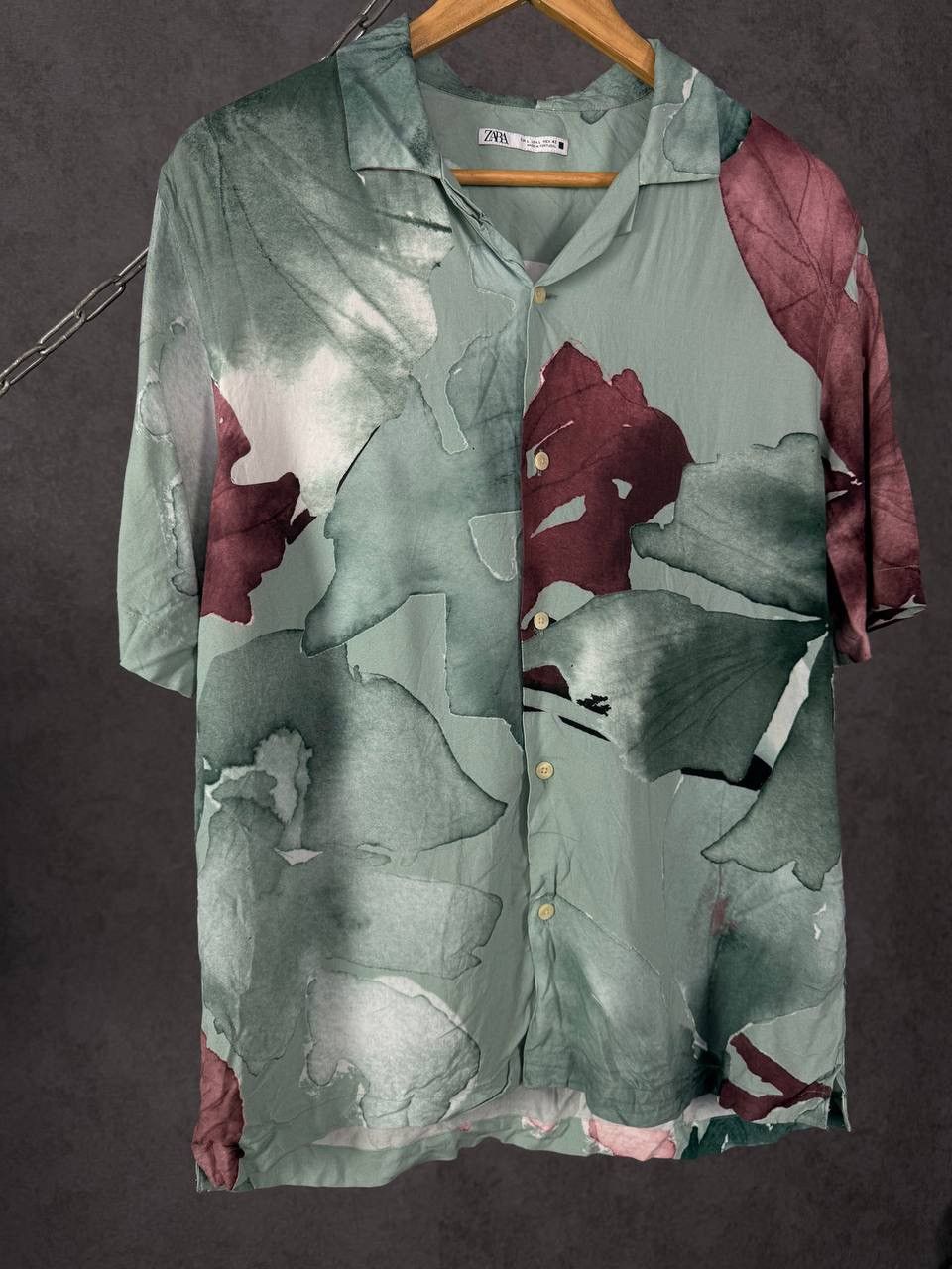 Zara Zara Man designer Hawaiian shirt Size US L / EU 52-54 / 3 - 3 Thumbnail