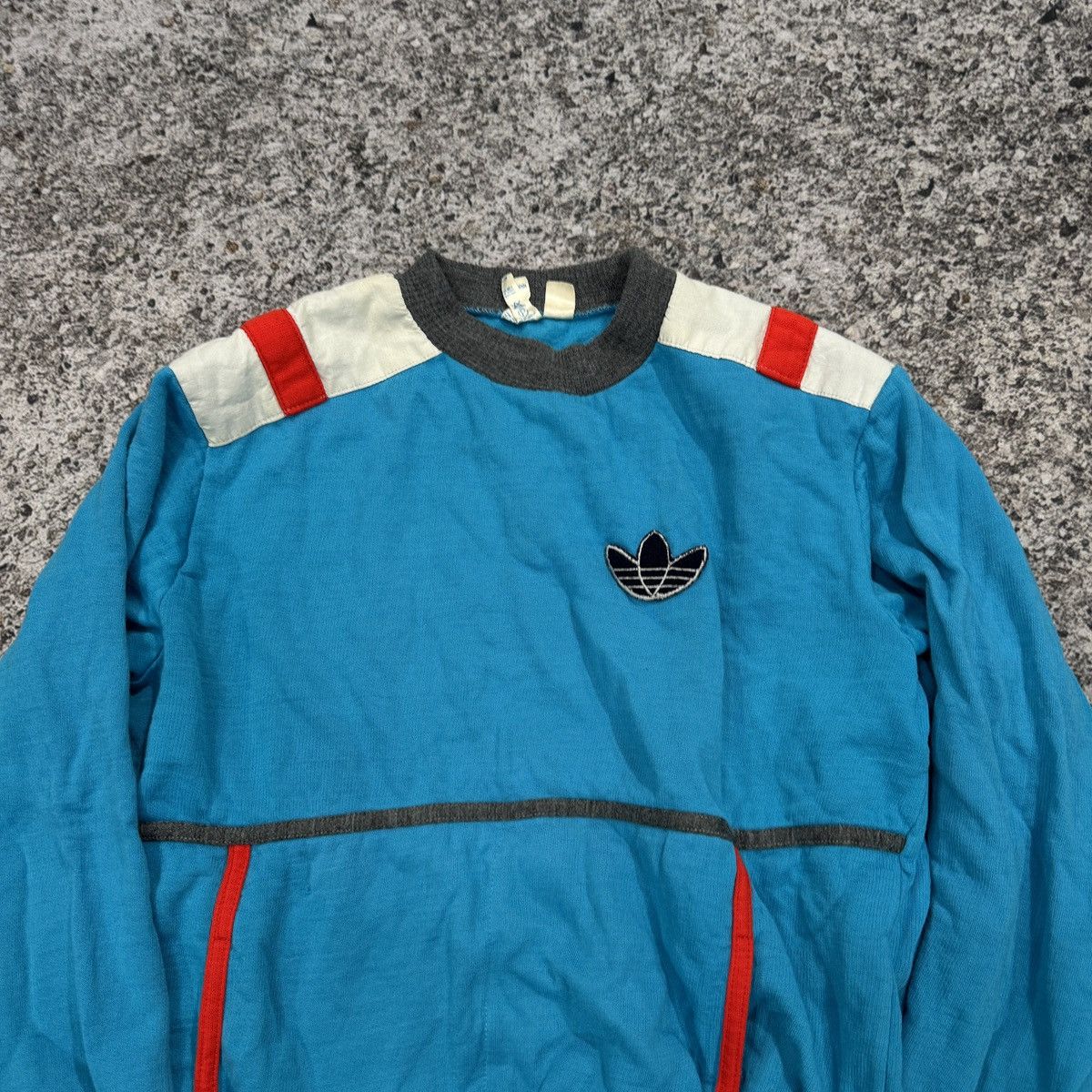 Adidas Vintage 70s 80s Adidas Ventex Jumper Sweatshirt Crewneck Size US L / EU 52-54 / 3 - 6 Thumbnail