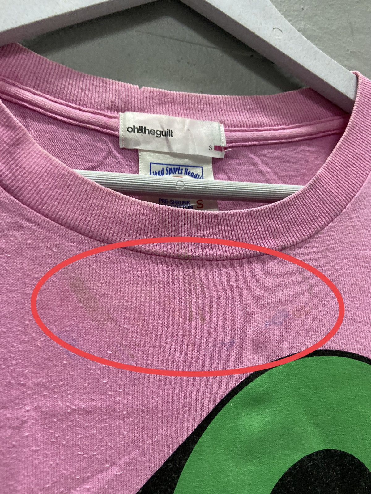 Japanese Brand OH! THE GUILT FAVOR STREETWEAR SHORT SLEEVE TEE SHIRT Size S / US 4 / IT 40 - 4 Thumbnail