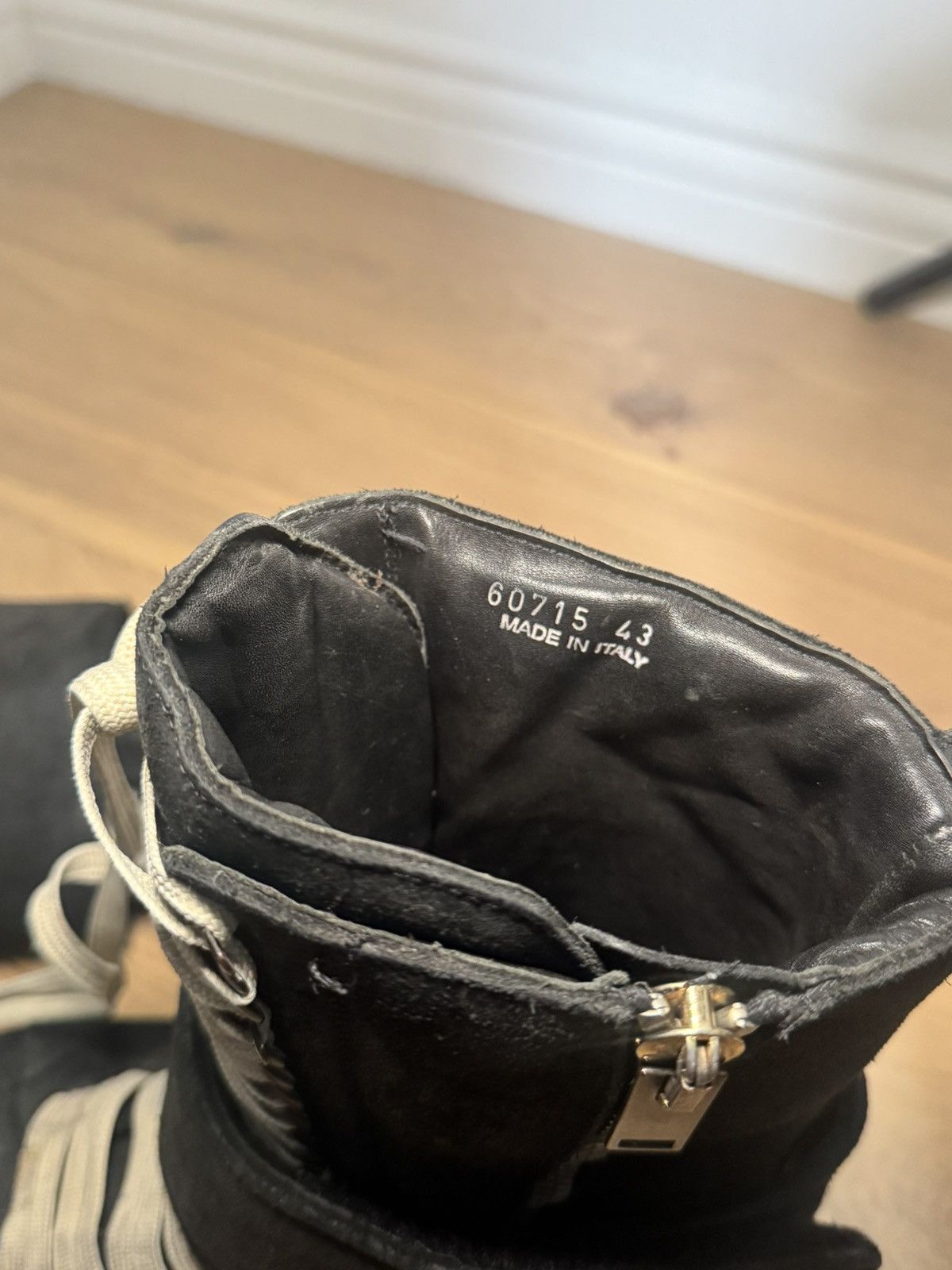 Rick Owens Rick Owen’s F/W13 PLINTH Megatooth Hikers Size US 10 / EU 43 - 4 Thumbnail