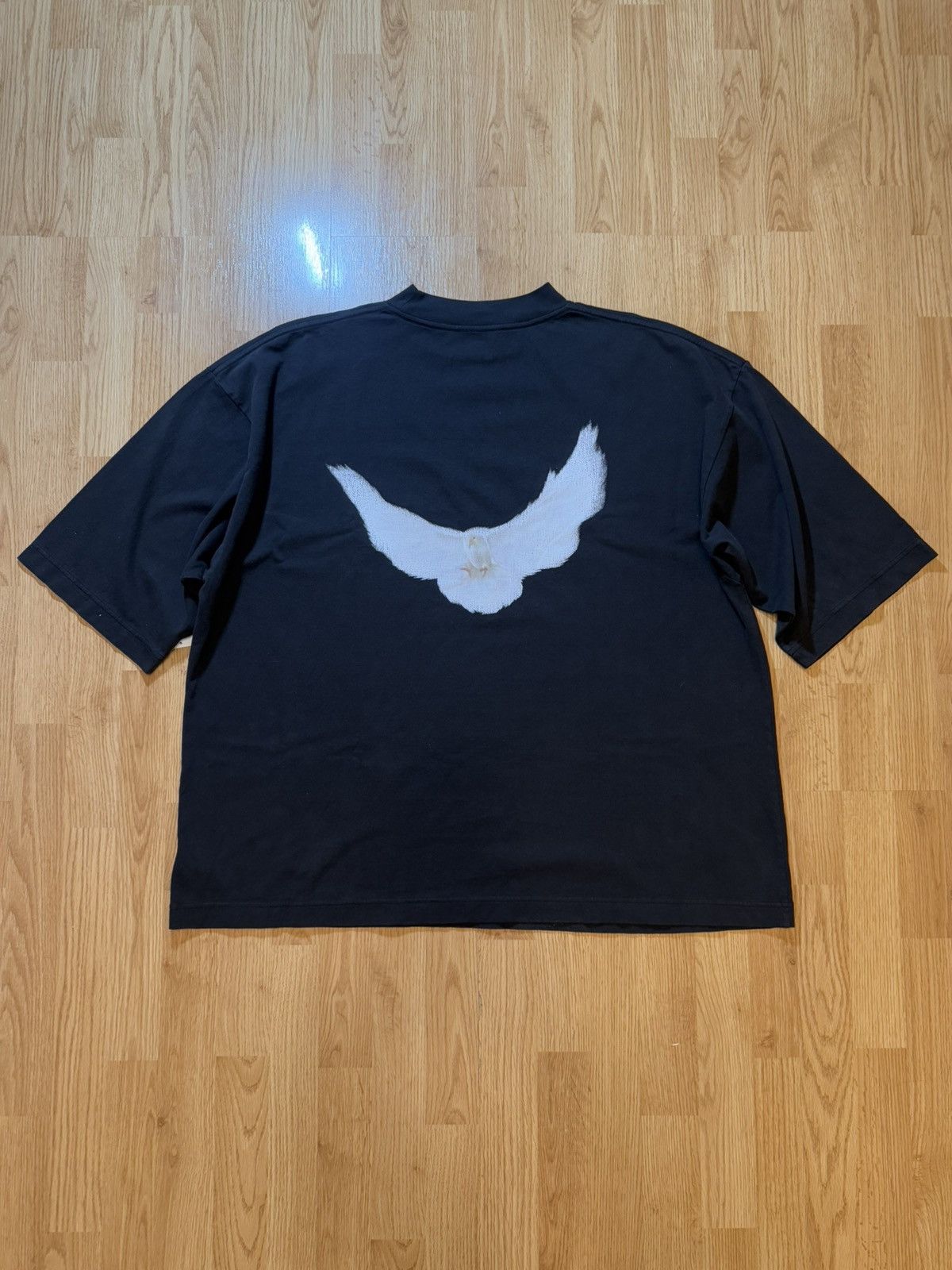 Balenciaga × Gap × Yeezy BALENCIAGA Yeezy Gap dove no seam tee Size US M / EU 48-50 / 2 - 1 Thumbnail