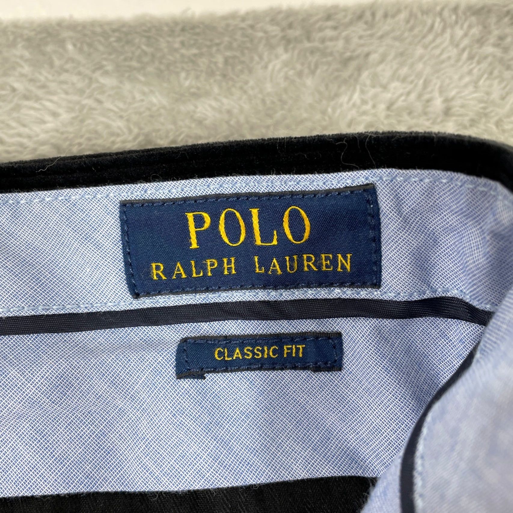 Polo Ralph Lauren Polo Ralph Lauren Corduroy Pants Mens 38x32 Black Classic Fit Hem Size US M / EU 48-50 / 2 - 3 Thumbnail