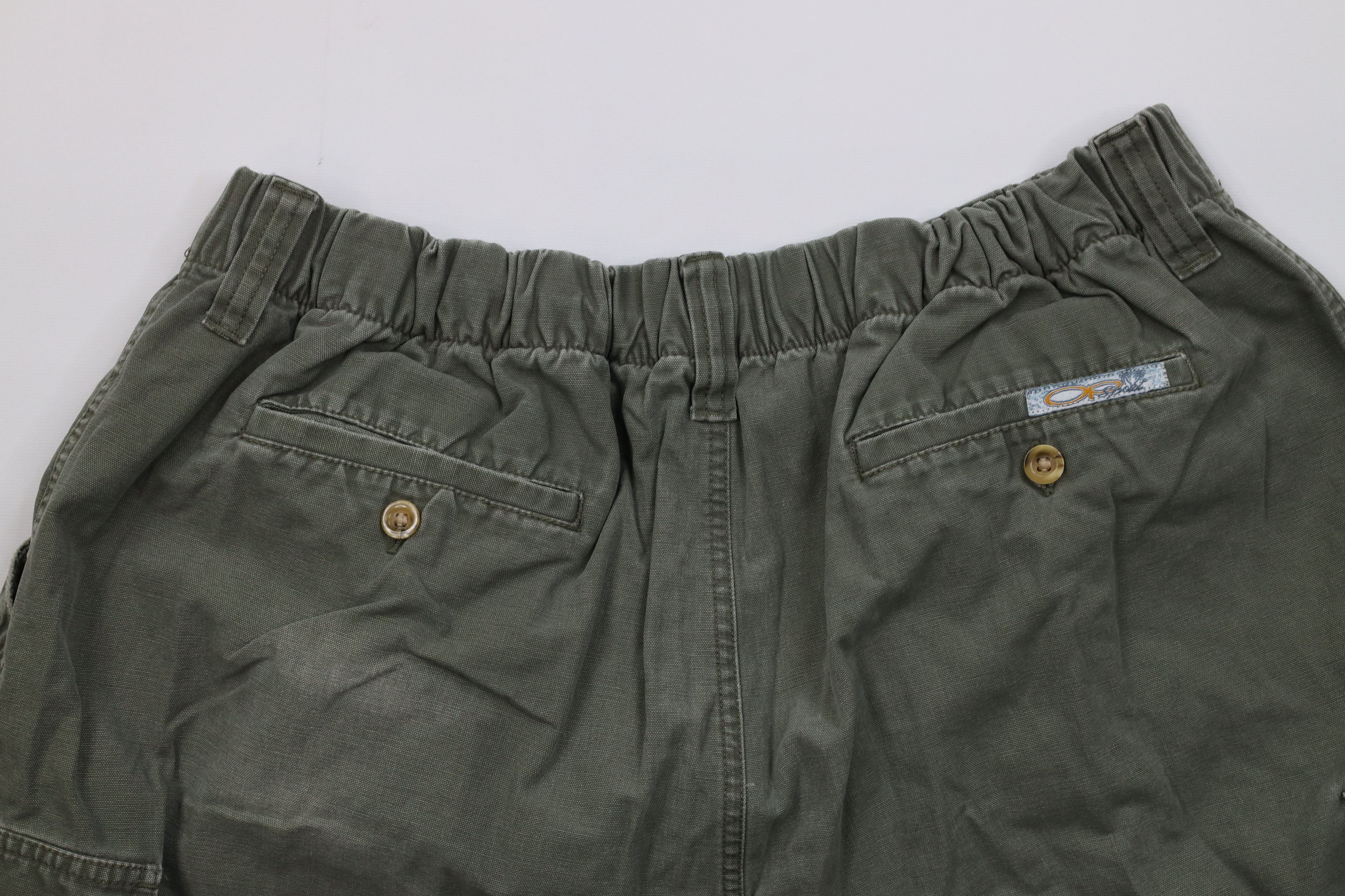 Ocean Pacific Vintage 90s Y2K Ocean Pacific OP Above Knee Cargo Shorts Size US 36 / EU 52 - 8 Thumbnail