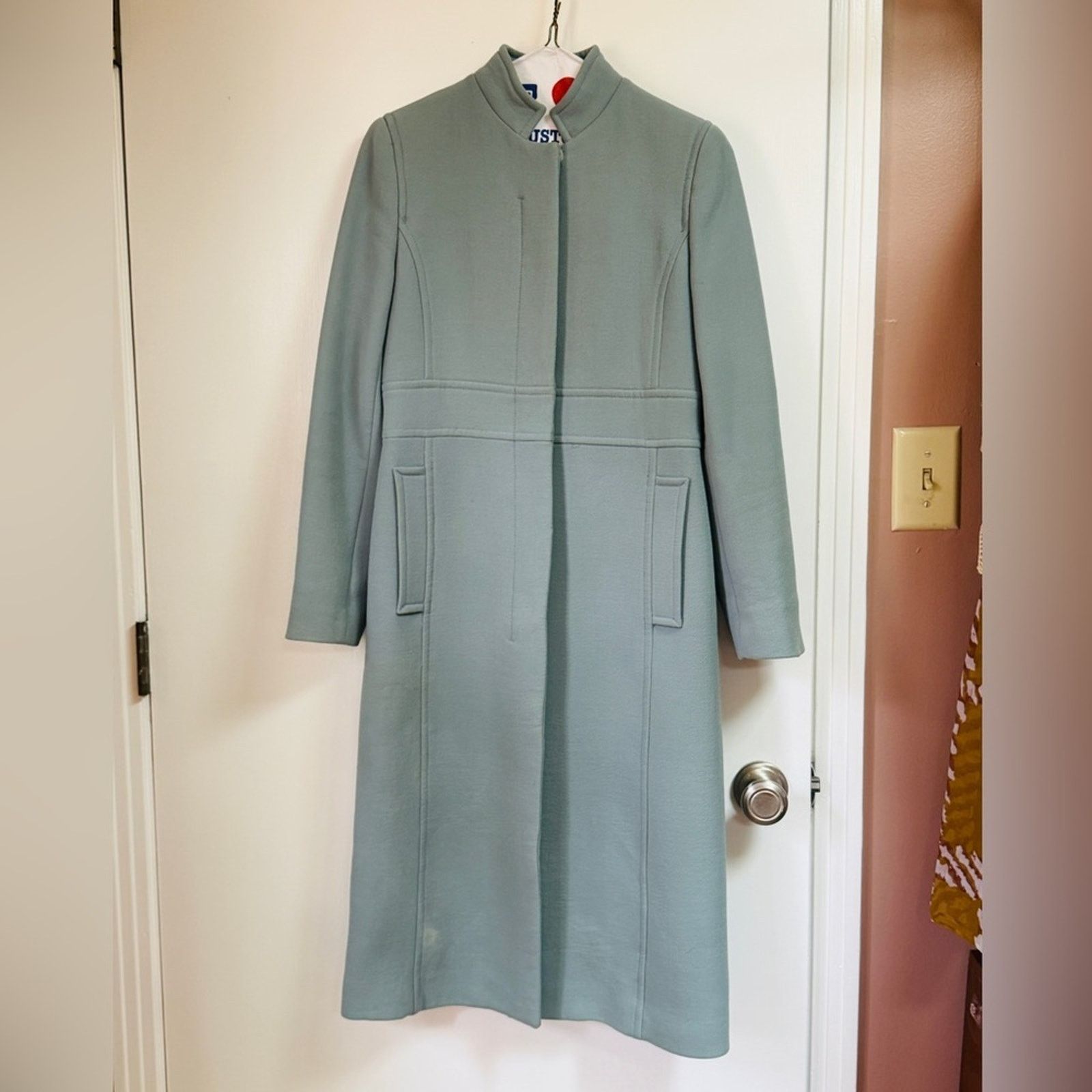 J.Crew J. Crew Light Blue Coat Size XS / US 0-2 / IT 36-38 - 1 Thumbnail