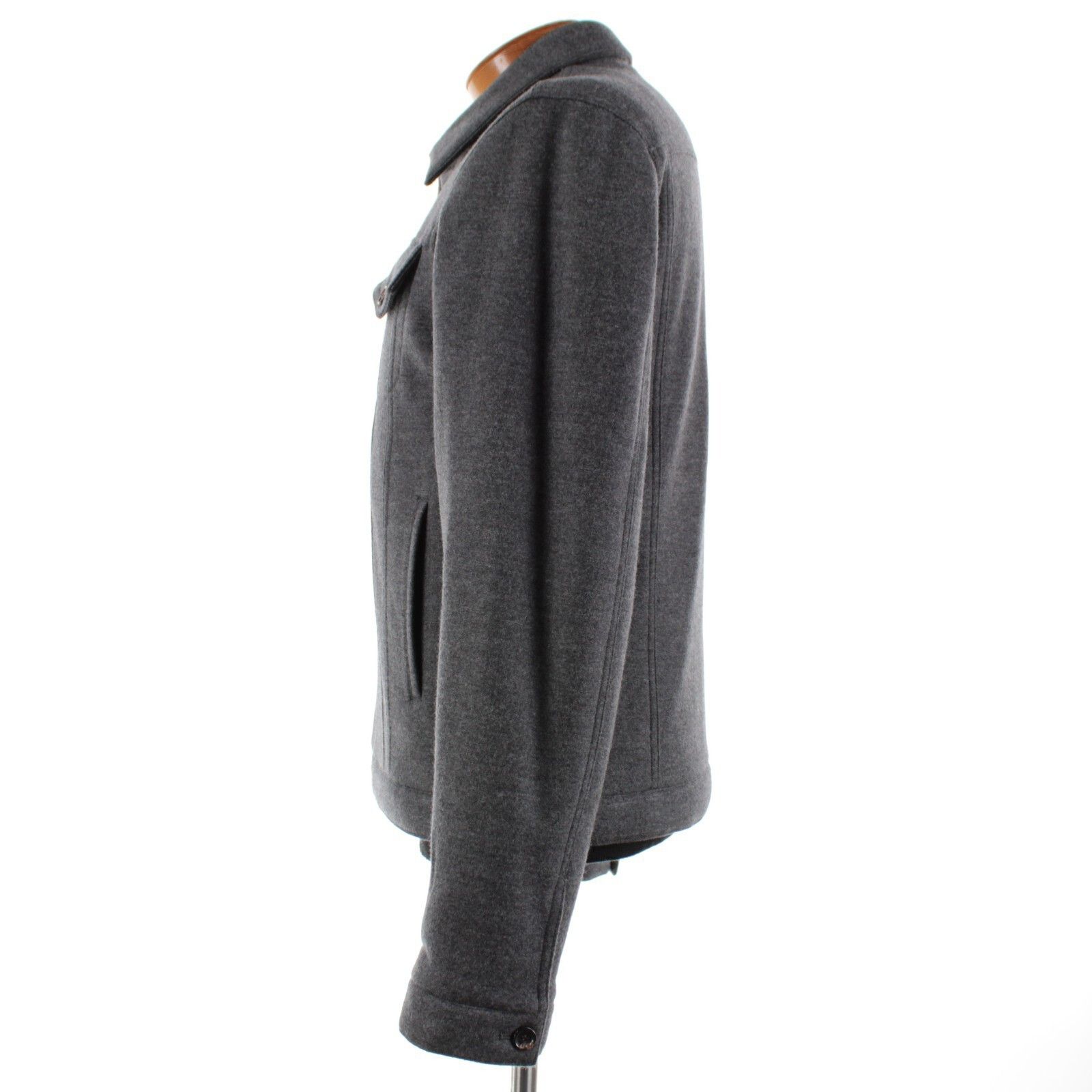 Luciano Barbera Luciano Barbera Jacket Size XL US In Gray Wool Size US XL / EU 56 / 4 - 4 Thumbnail