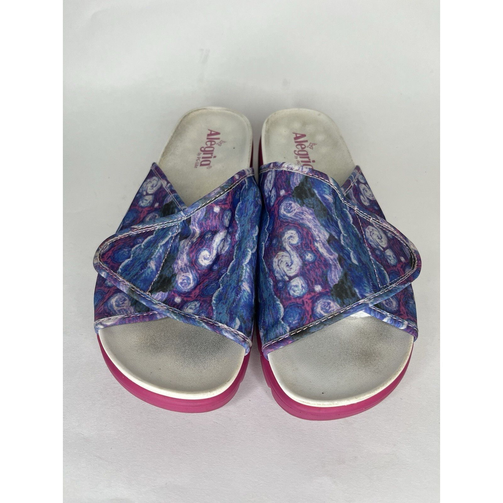 Allegri Alegria AIR-267 AIRIE Such A Monet Platform Slide Sandals Wo Size US 10.5 / IT 40.5 - 6 Thumbnail
