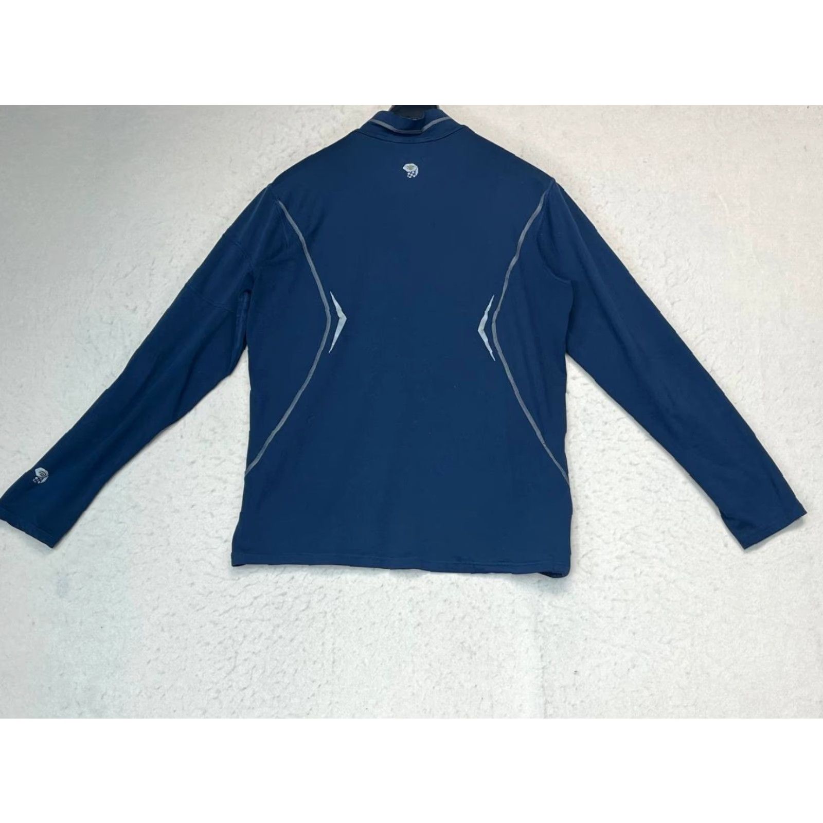 Mountain Hardwear Mountain Hardwear Hoodie Men's Large Blue Full Zip Nylon Blend Athletic Regular Active Outdoor Sports Size US L / EU 52-54 / 3 - 2 Thumbnail