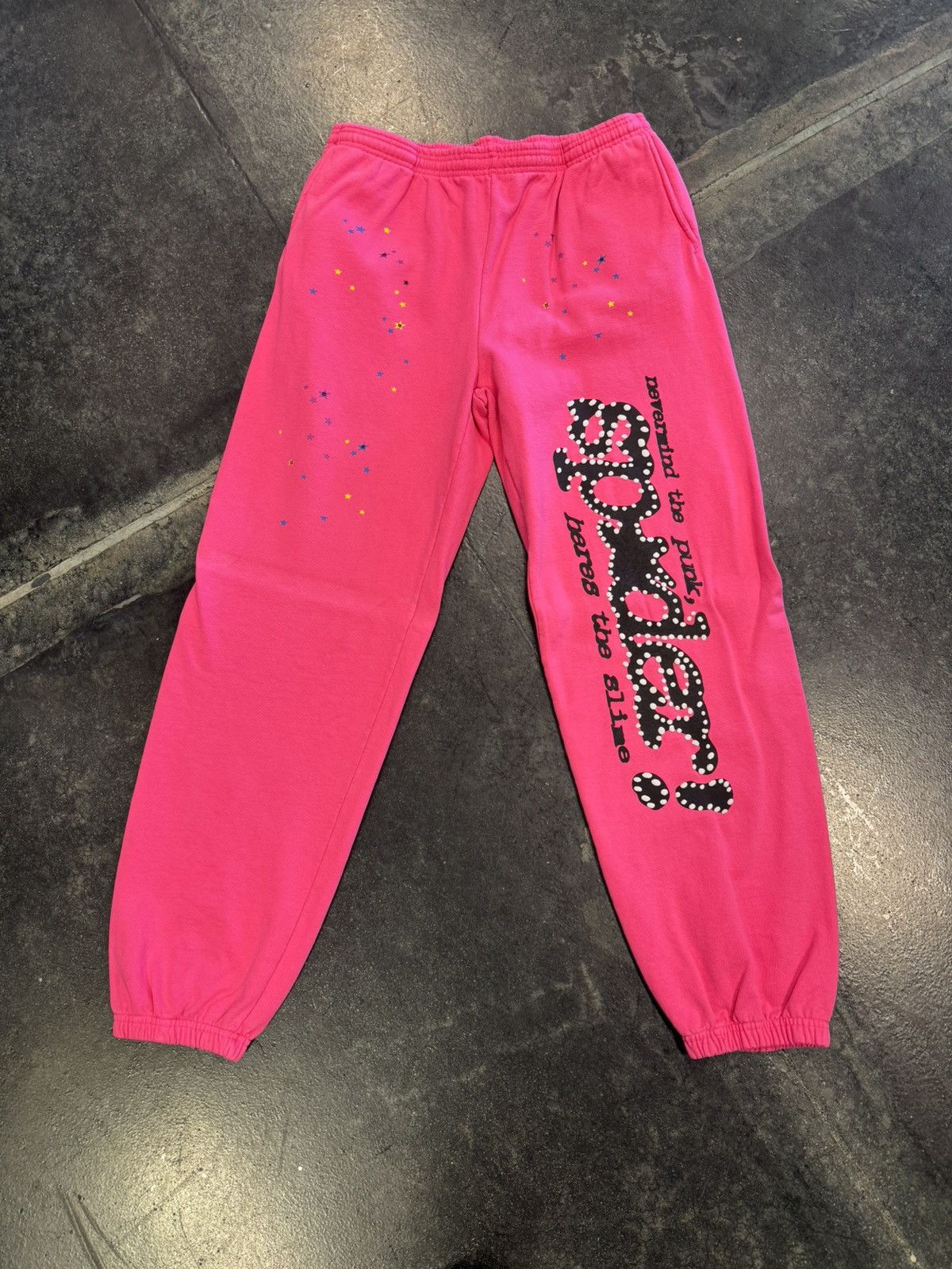 Sp5der Sp5der Pink Sweatpants Size US 34 / EU 50 - 1 Thumbnail