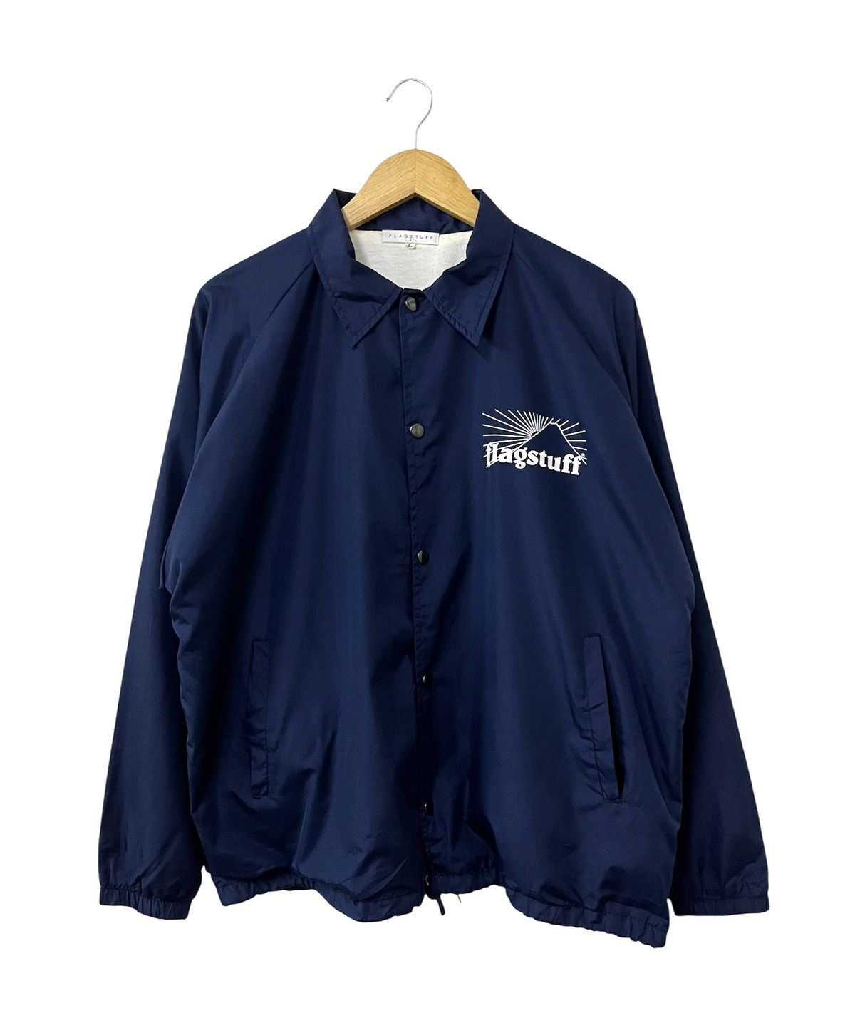 Flagstuff FLAGSTUFF IMPARTIAL TO EVERYTHING JAPAN COAT COACH JACKET Size US L / EU 52-54 / 3 - 1 Thumbnail