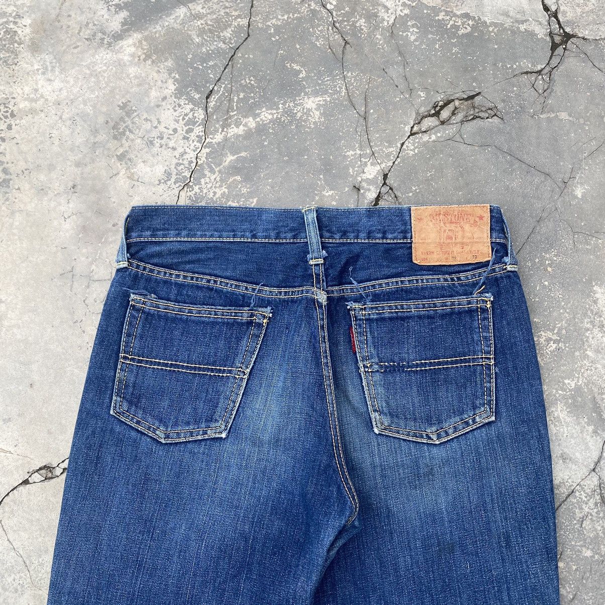 Vintage 🔥VERY RARE🔥 70s Big Stone Flare Size US 29 - 5 Thumbnail