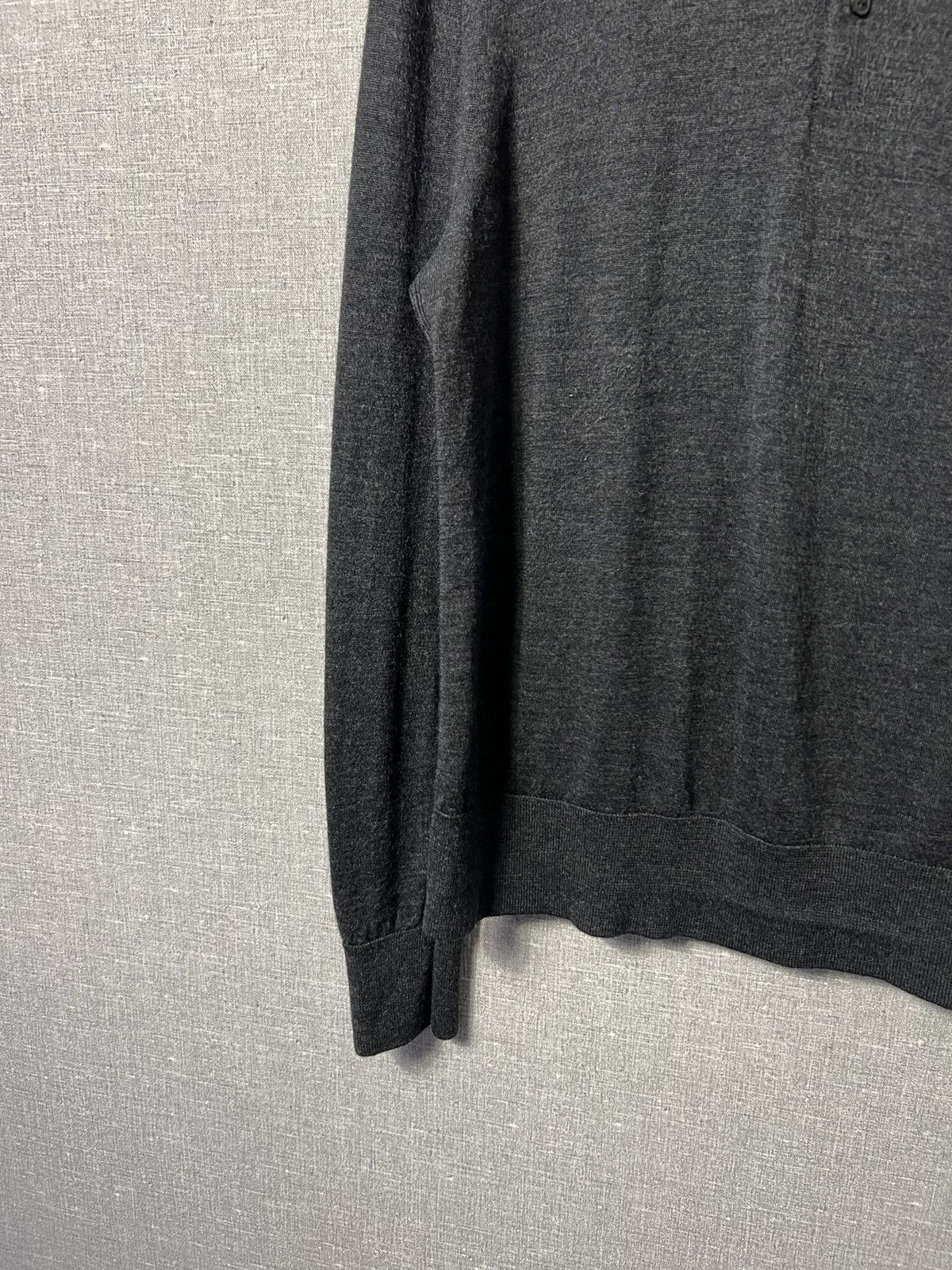 Allsaints Rare Allsaints Lang Merino Wool Polo Long Sleeve Size US M / EU 48-50 / 2 - 6 Thumbnail