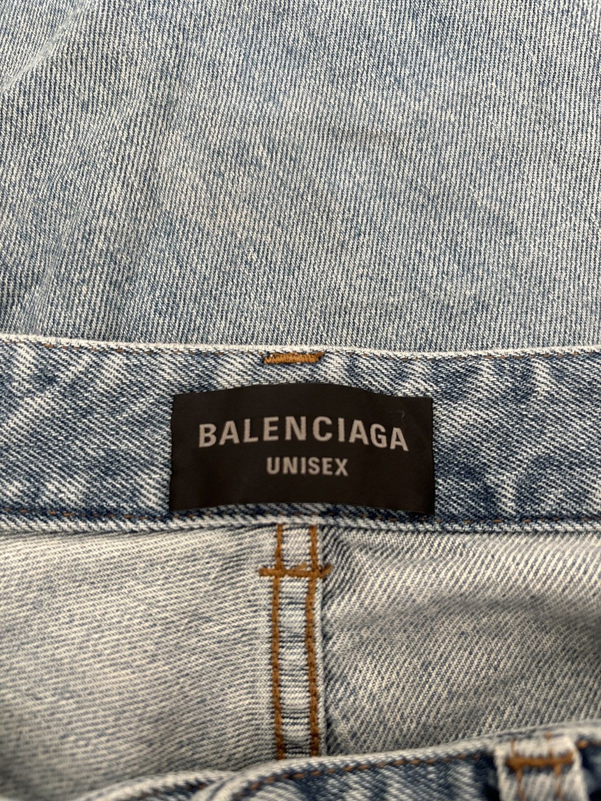 Balenciaga Balenciaga Baggy Denim Pullup Jeans Size US 30 / EU 46 - 3 Thumbnail