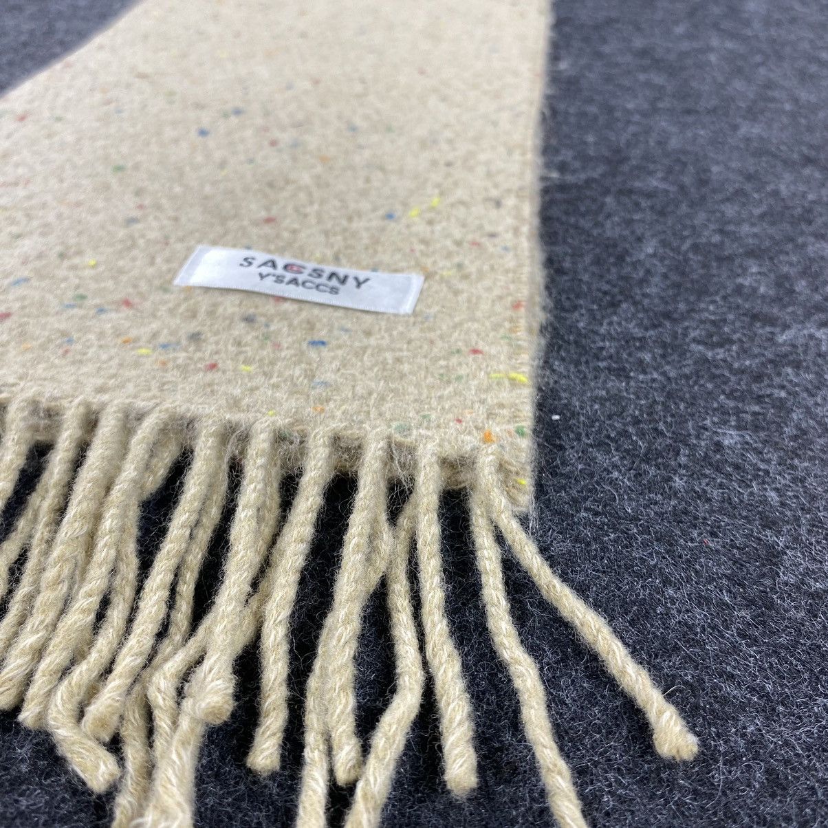 Vintage × Yohji Yamamoto Yohji Yamamoto / SACSNY Scarf # Muffler # Neckwear # D252 Size ONE SIZE - 4 Thumbnail