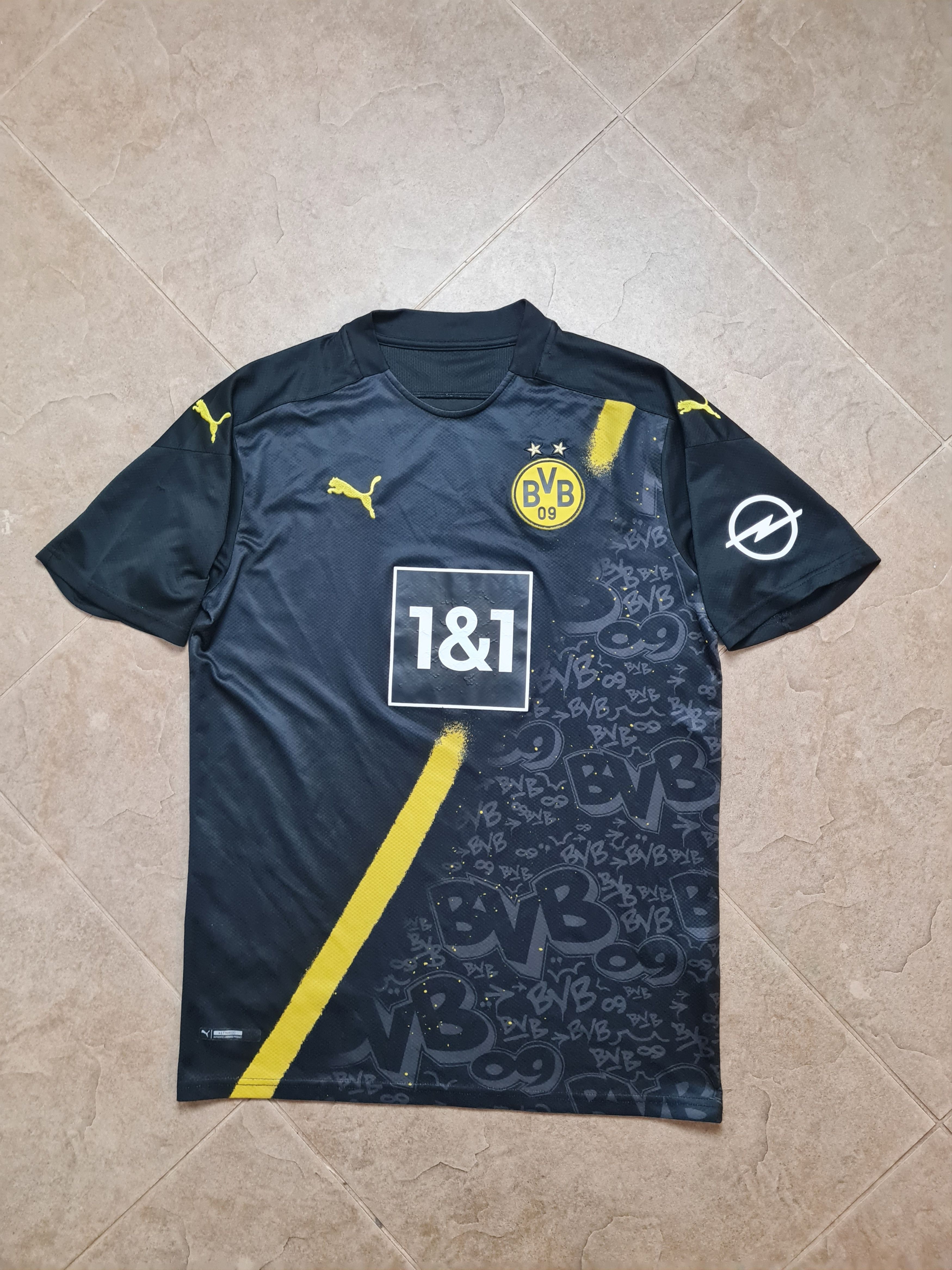 Puma Borussia Dortmund Away shirt 2020 Soccer Puma Mens Trikot Size US L / EU 52-54 / 3 - 1 Thumbnail