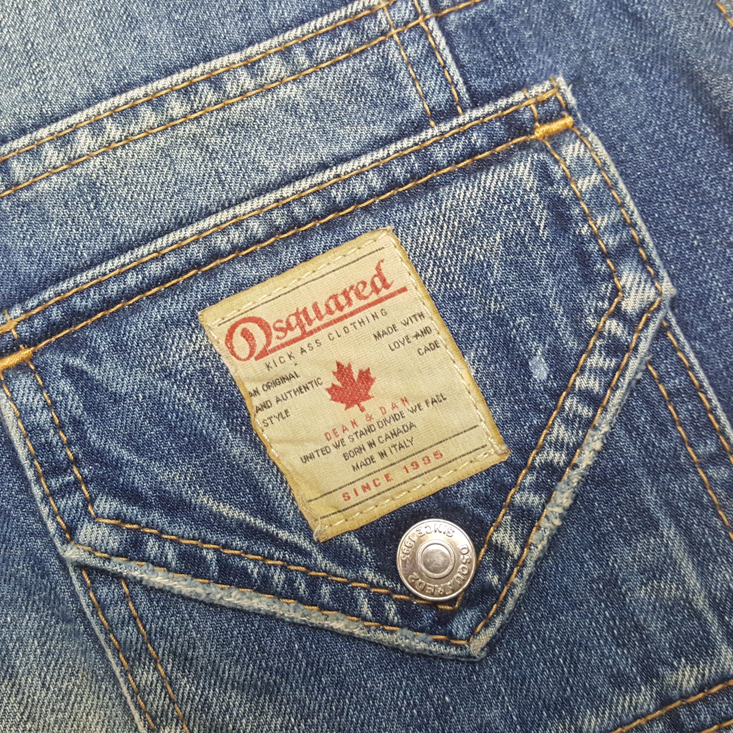 Dsquared2 Dsquared2 Italian Brand Distressed Jeans RR10 Size US 32 / EU 48 - 14 Thumbnail