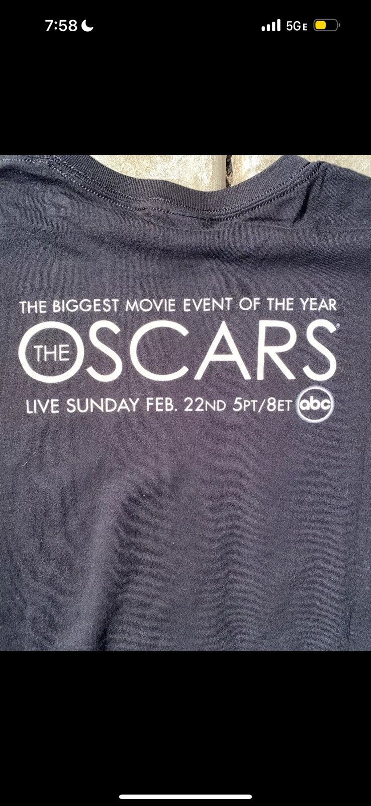 Gildan × Vintage Vintage ABC The Oscars Everyone’s Looking For The Same Man Size US XL / EU 56 / 4 - 7 Thumbnail