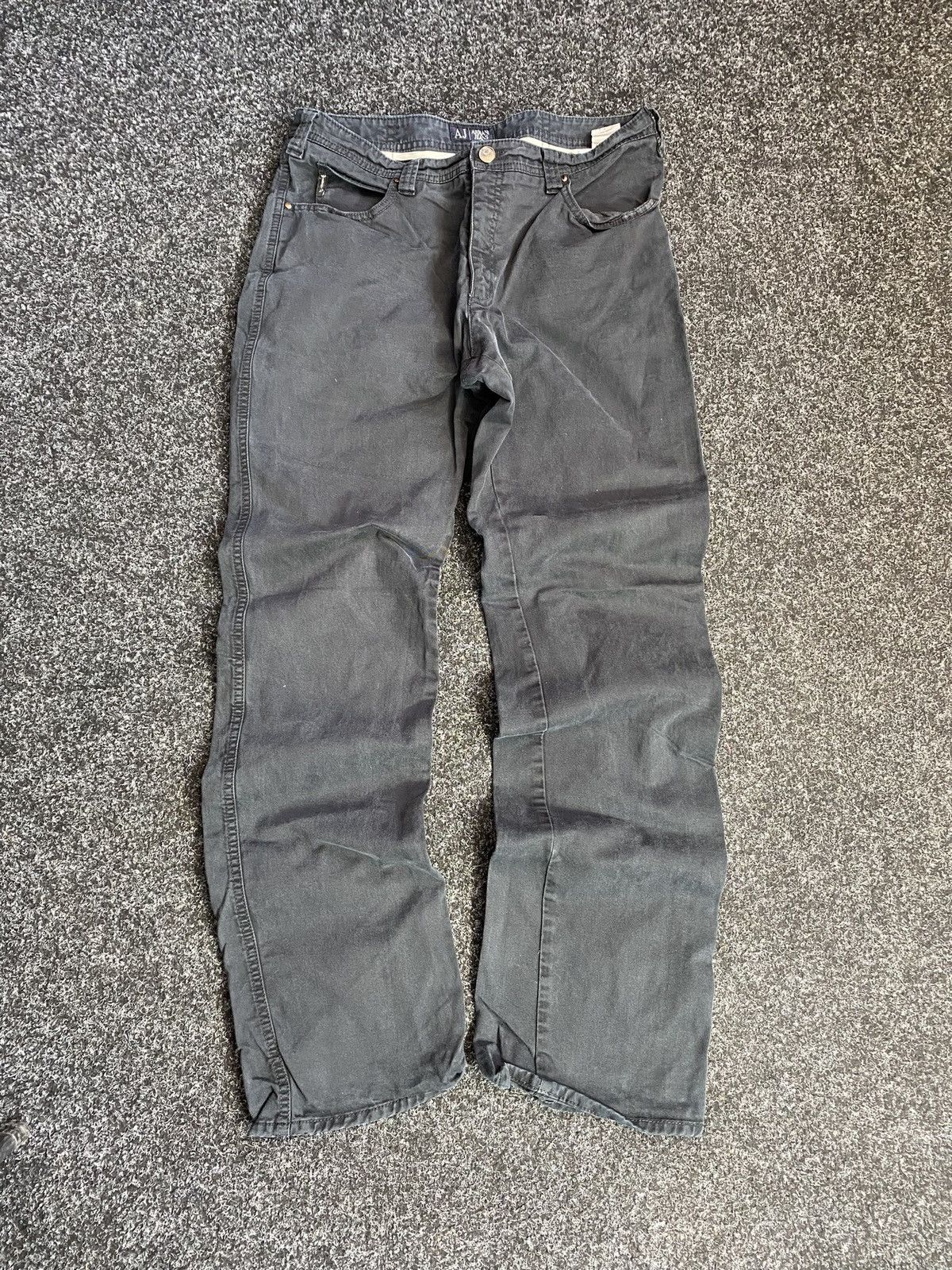 Designer × Giorgio Armani × Vintage 🔥Armani Jeans Baggy Relaxed Mens Jeans Avant Garde vntg Size US 34 / EU 50 - 2 Thumbnail